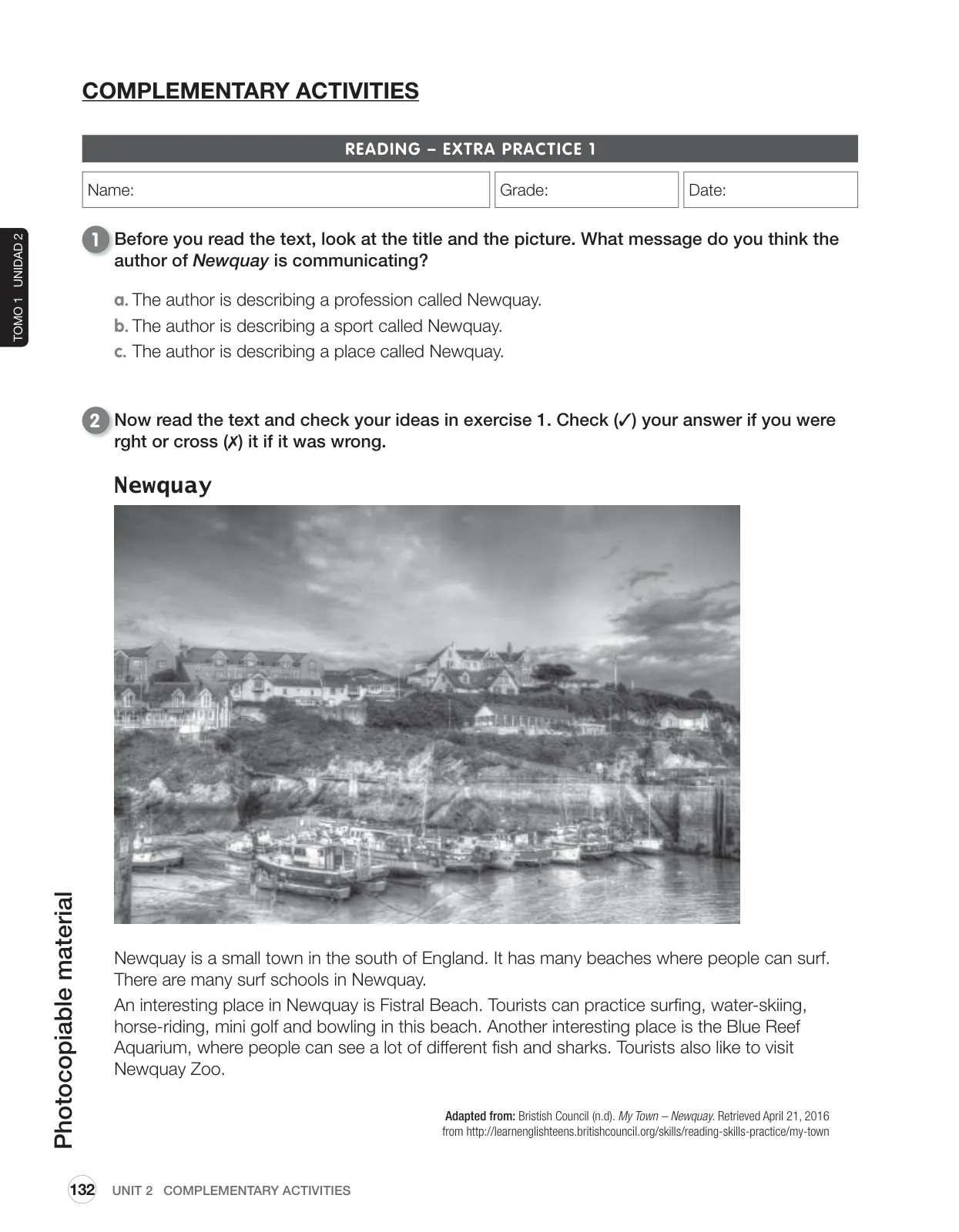 Página 176 de Inglés – Sexto Básico | Student’s Book MINEDUC – Descargar PDF · 2024
