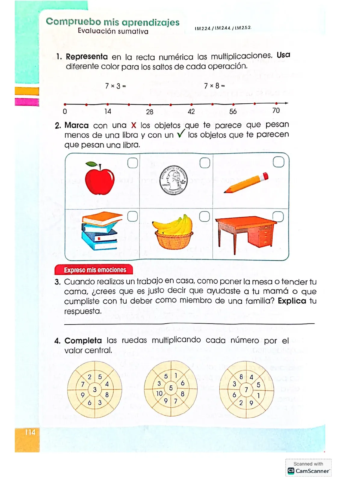 Miniatura página 114 de Matematica · 4 EGB · 2024