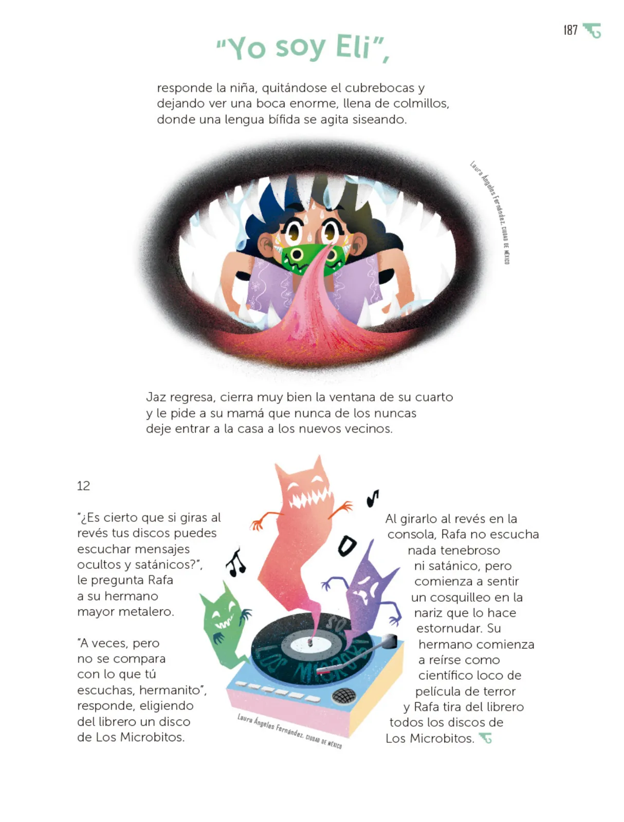 Página 188 de Múltiples lenguajes. Libro de Educación Primaria Grado 6° Ciclo Escolar 2025 - 2026
