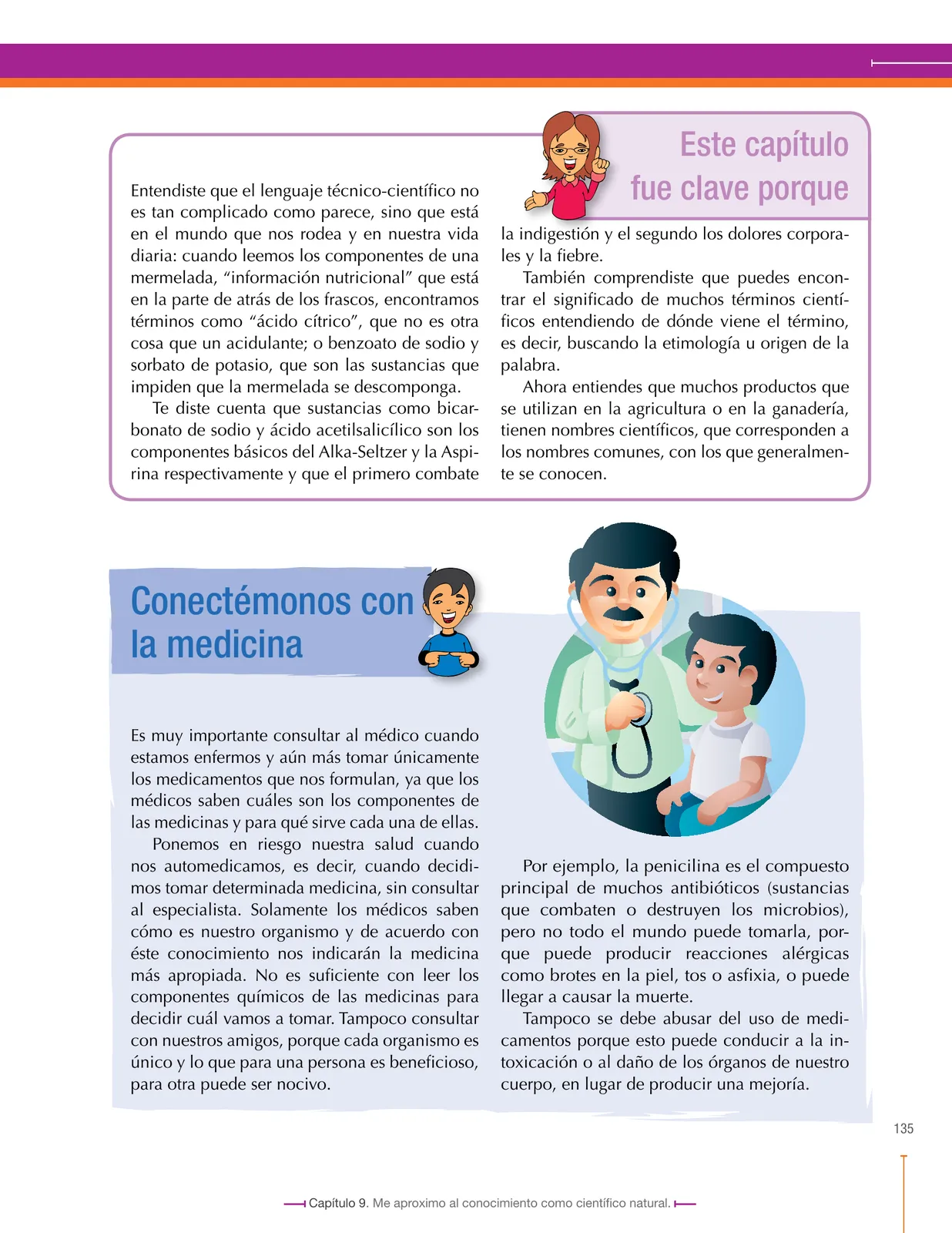 Página 135 de Ciencias Naturales 7° · Secundaria Activa