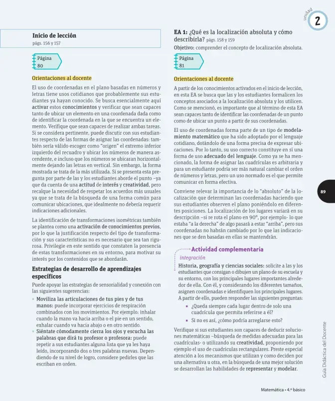 Página 218 de Matemática – Cuarto Básico | Texto del Estudiante MINEDUC – Descargar PDF · 2024