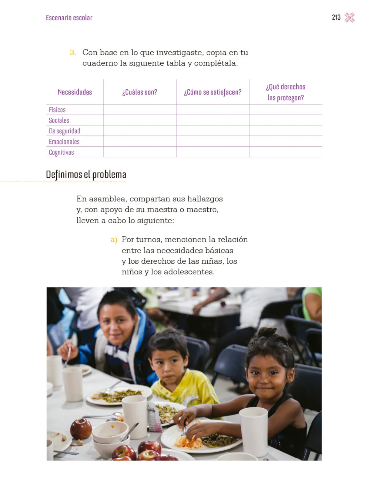 Página 216 de Proyectos Escolares. Libro de Educación Primaria Grado 3° Ciclo Escolar 2025 - 2026