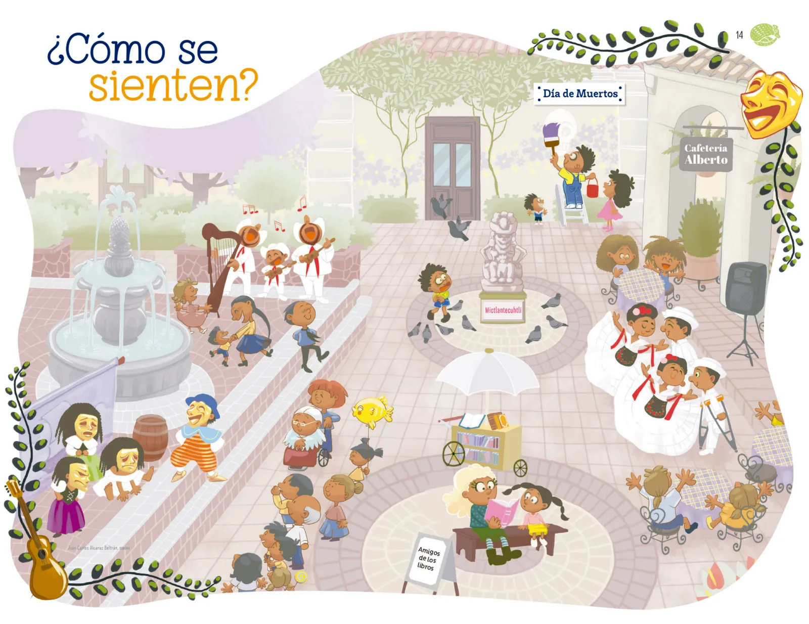 Página 15 de Explorar e imaginar con mi libro de Preescolar. Libro de Educación Preescolar Grado 1° Ciclo Escolar 2025 - 2026