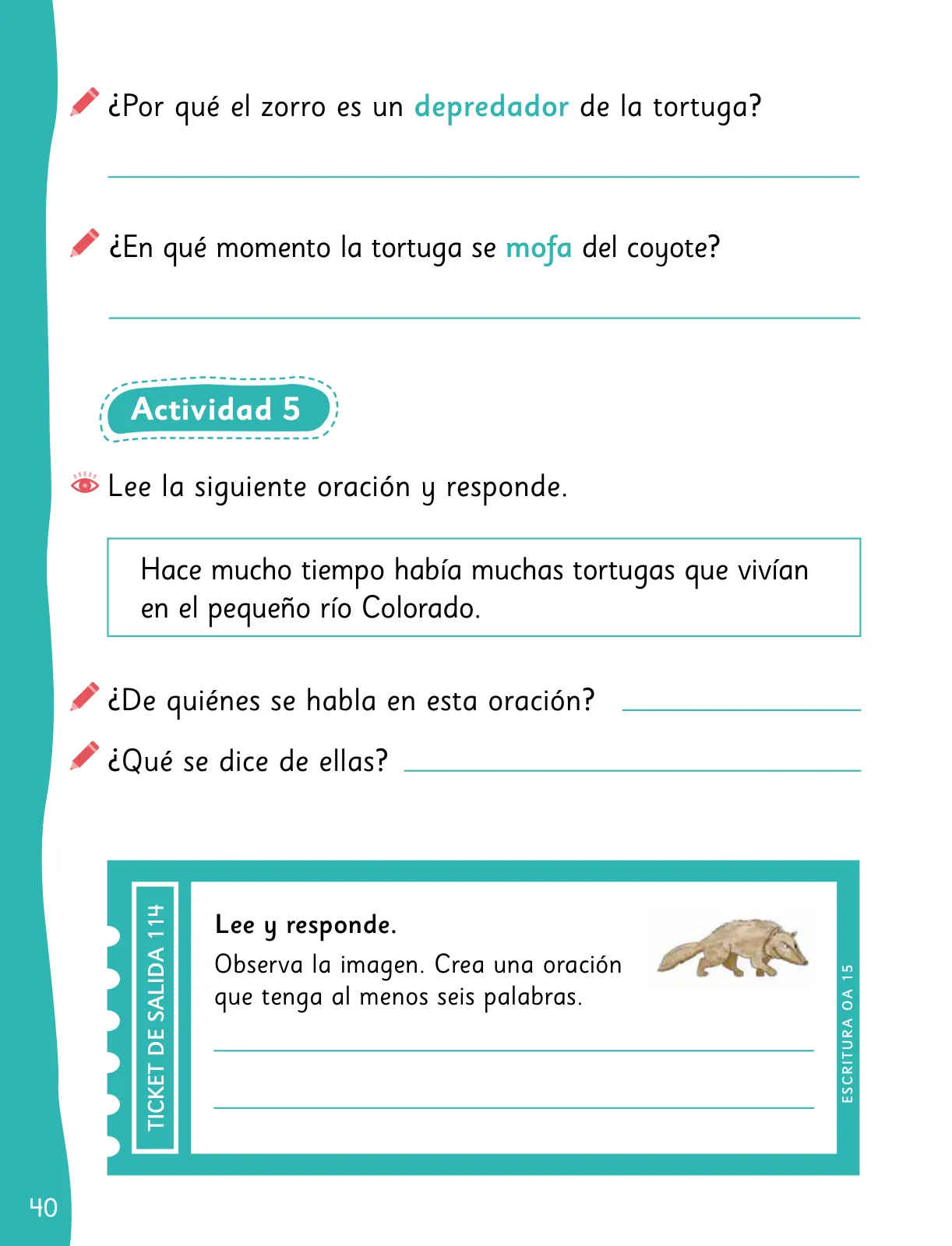 Miniatura página 42 de Lenguaje y Comunicación – Segundo Básico – Texto del Estudiante MINEDUC – Descargar PDF · 2024