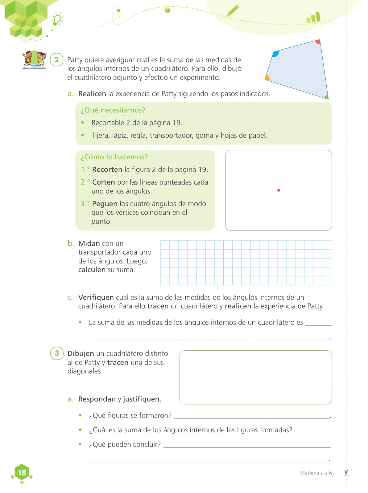 Miniatura página 20 de Matemática 6 : cuaderno de trabajo para sexto grado de Educación Primaria 2019 · 2019