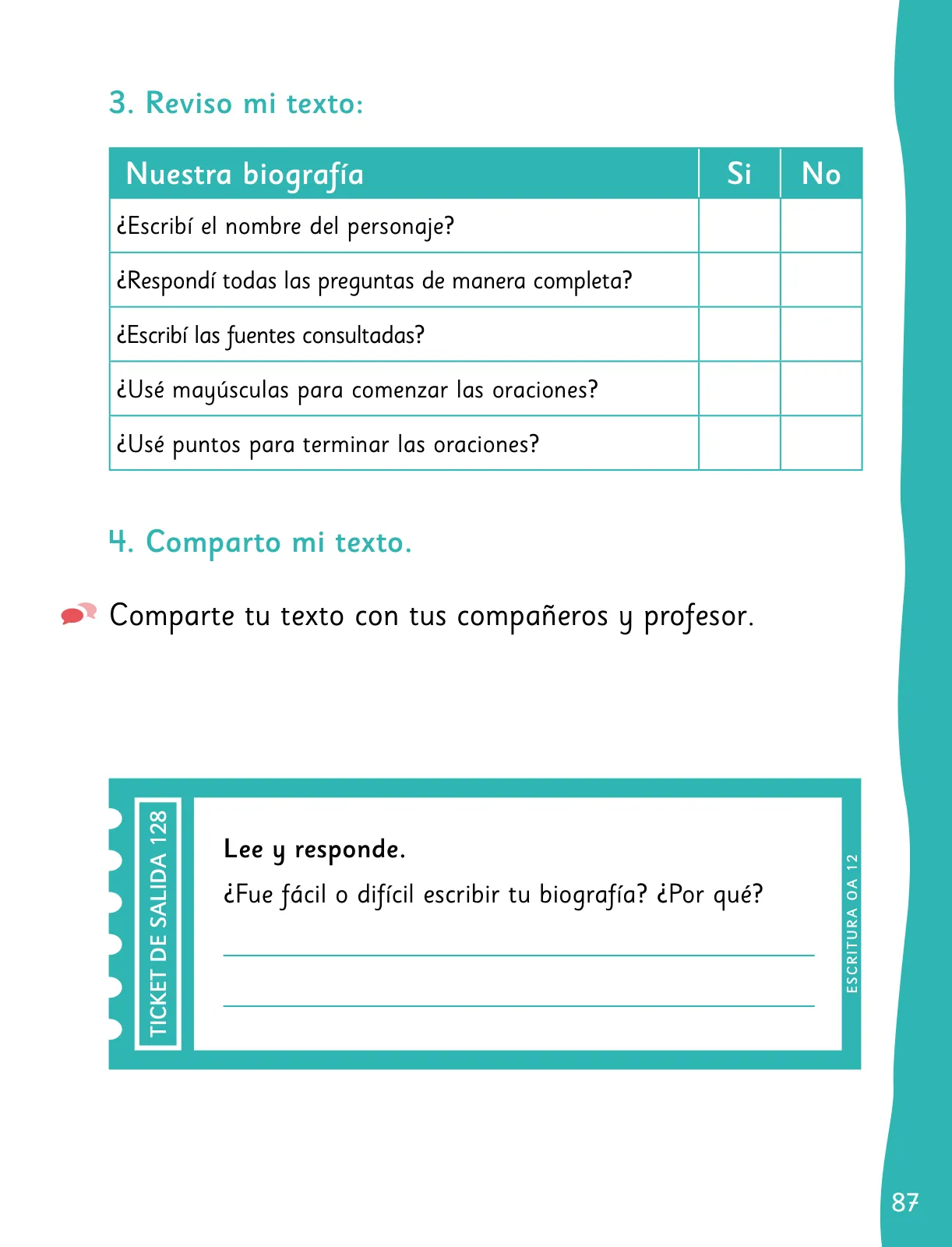 Página 89 de Lenguaje y Comunicación – Segundo Básico – Texto del Estudiante MINEDUC – Descargar PDF · 2024