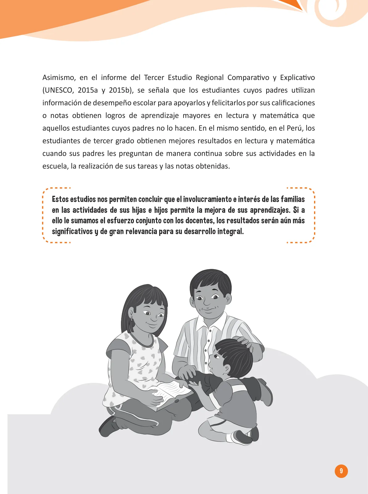 Página 11 de Guía para el trabajo docente con las familias del ciclo IV de Primaria · 2016
