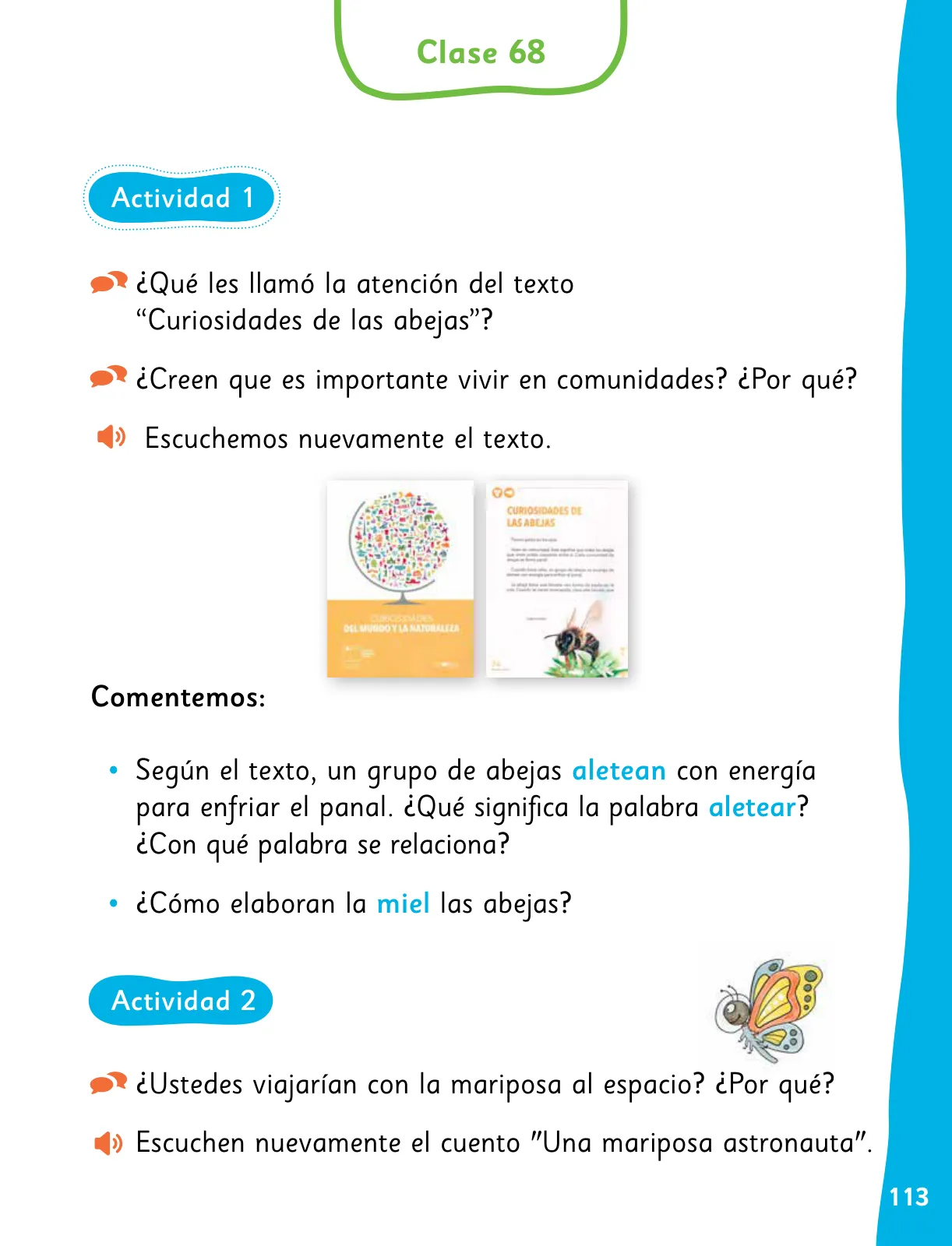 Página 116 de Lenguaje y Comunicación – Primero Básico | Texto del Estudiante MINEDUC – Descargar PDF · 2024