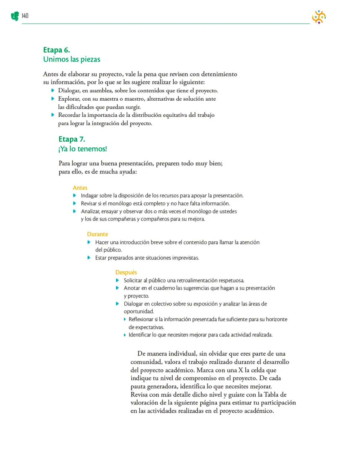Página 141 de Colección Sk´asolil. Nuestro libro de Proyectos. Tomo II. Libro de Educación Telesecundaria Grado 2° Ciclo Escolar 2025 - 2026