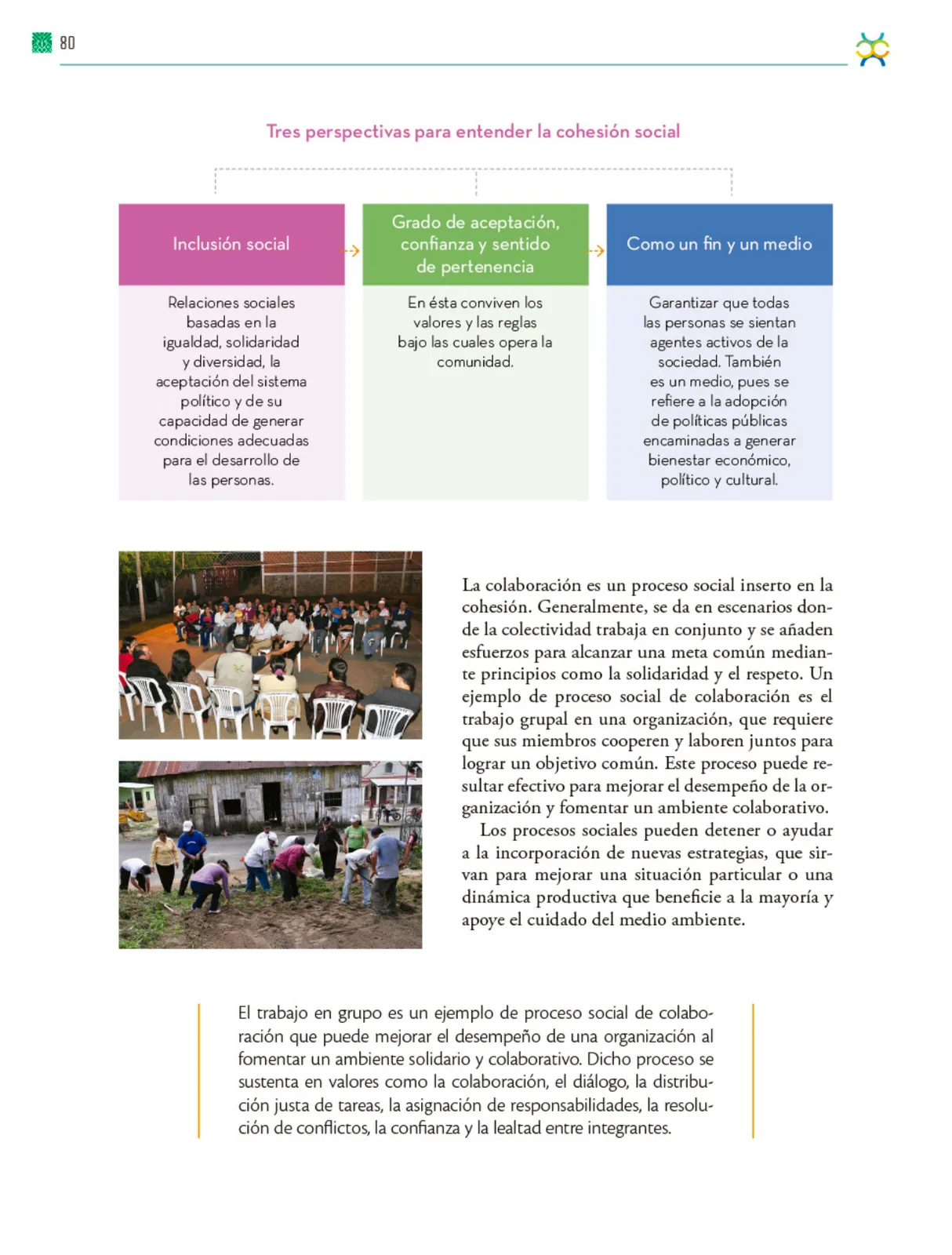 Página 81 de Colección Ximhai. De lo humano y lo comunitario. Libro de Educación Telesecundaria Grado 1° Ciclo Escolar 2025 - 2026