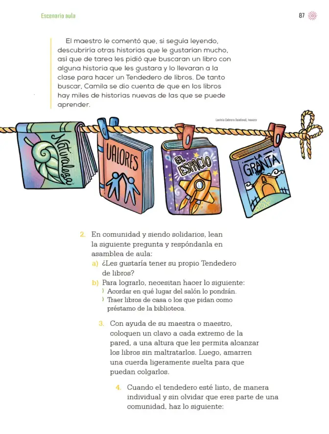 Página 90 de Proyectos de Aula. Libro de Educación Primaria Grado 3° Ciclo Escolar 2025 - 2026