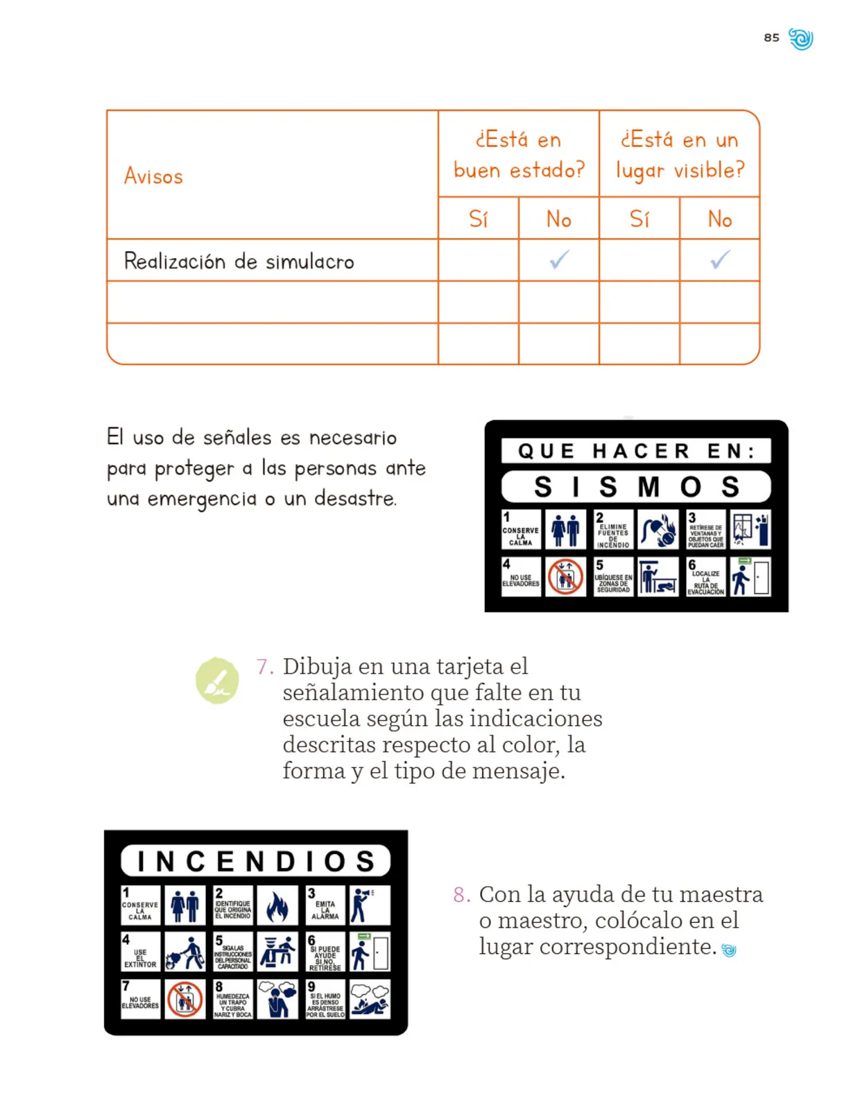 Miniatura página 86 de Múltiples lenguajes. Trazos y palabras.   Libro de Educación Primaria Grado 1°  Ciclo Escolar 2025 - 2026