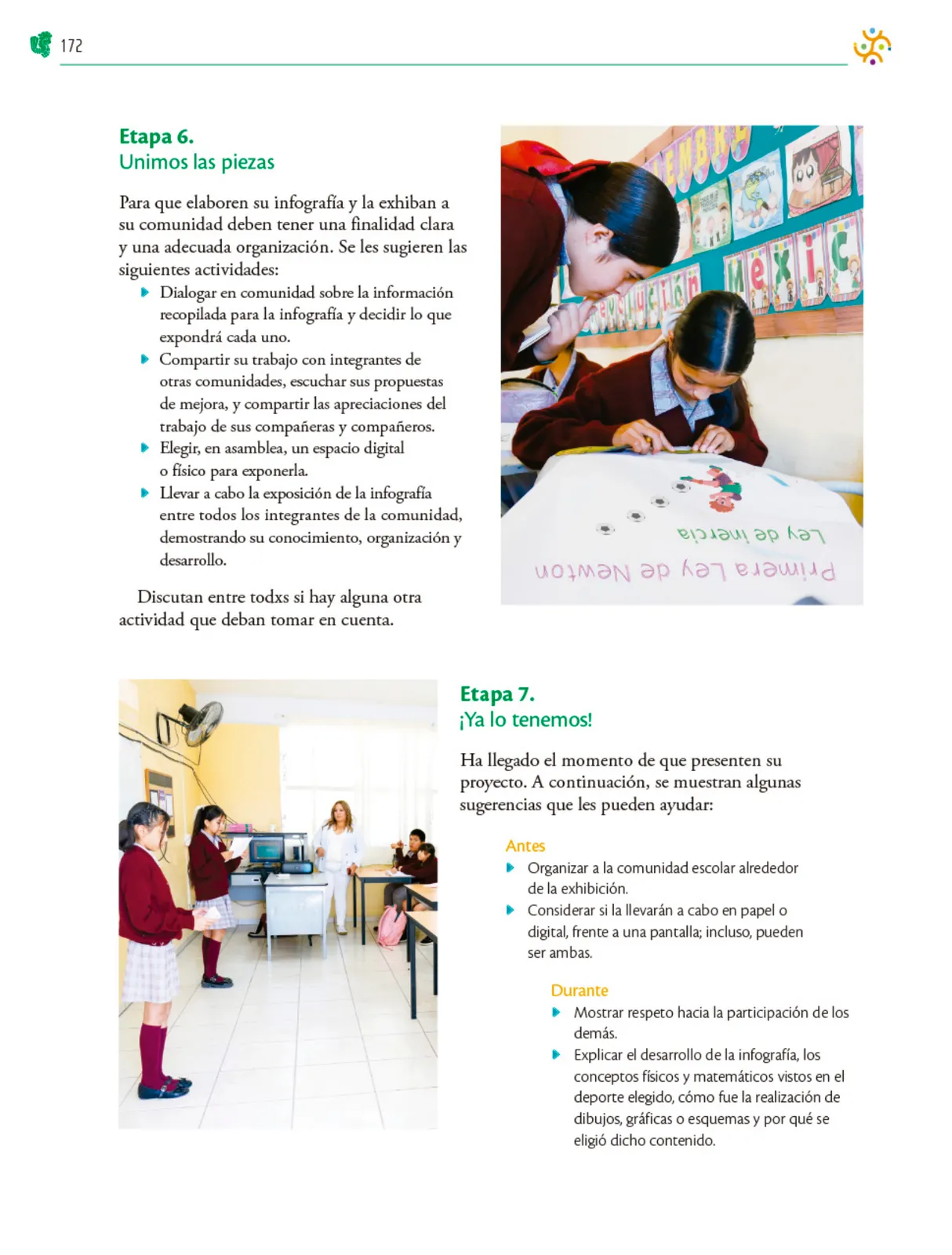Página 173 de Colección Sk´asolil. Nuestro libro de Proyectos. Tomo I. Libro de Educación Telesecundaria Grado 2° Ciclo Escolar 2025 - 2026