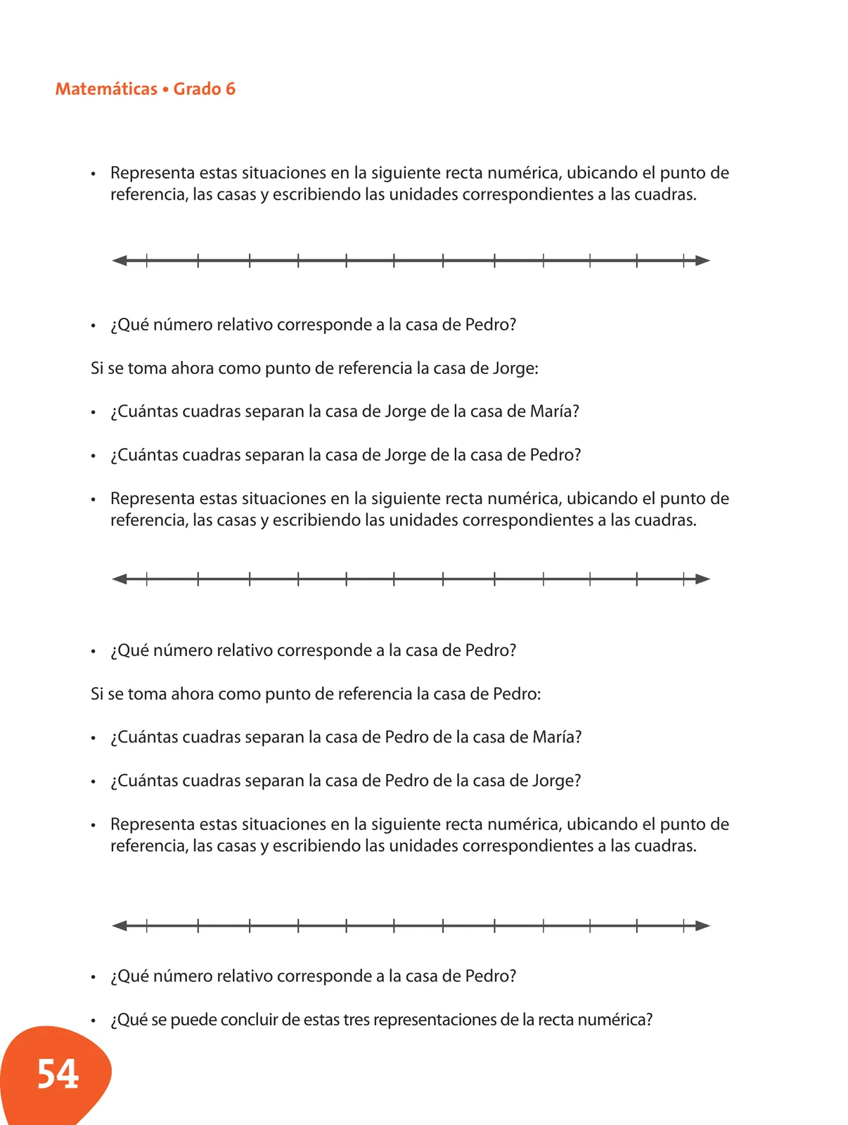 Página 55 de Matematica 6° · Postprimaria