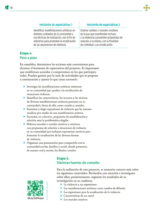 Página 39 de Colección Sk´asolil. Nuestro libro de Proyectos. Tomo III. Libro de Educación Telesecundaria Grado 2° Ciclo Escolar 2025 - 2026
