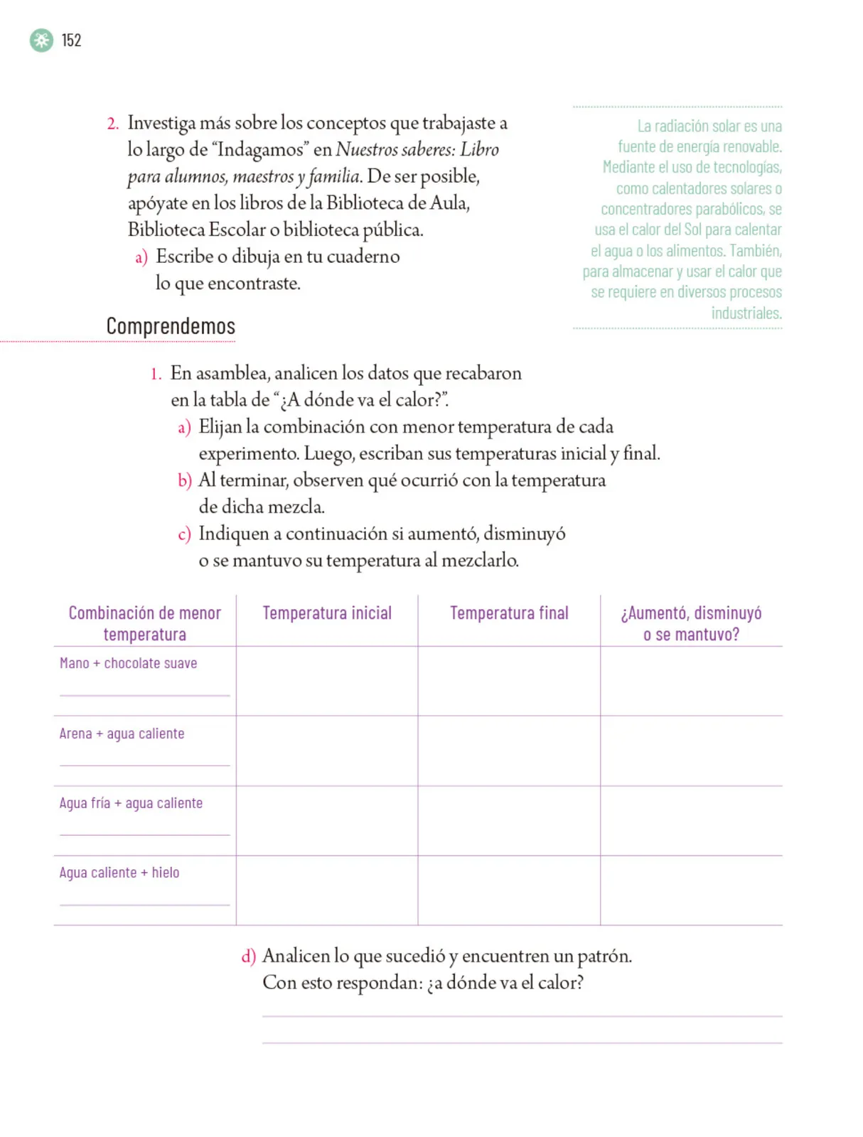 Página 155 de Proyectos Escolares. Libro de Educación Primaria Grado 5° Ciclo Escolar 2025 - 2026