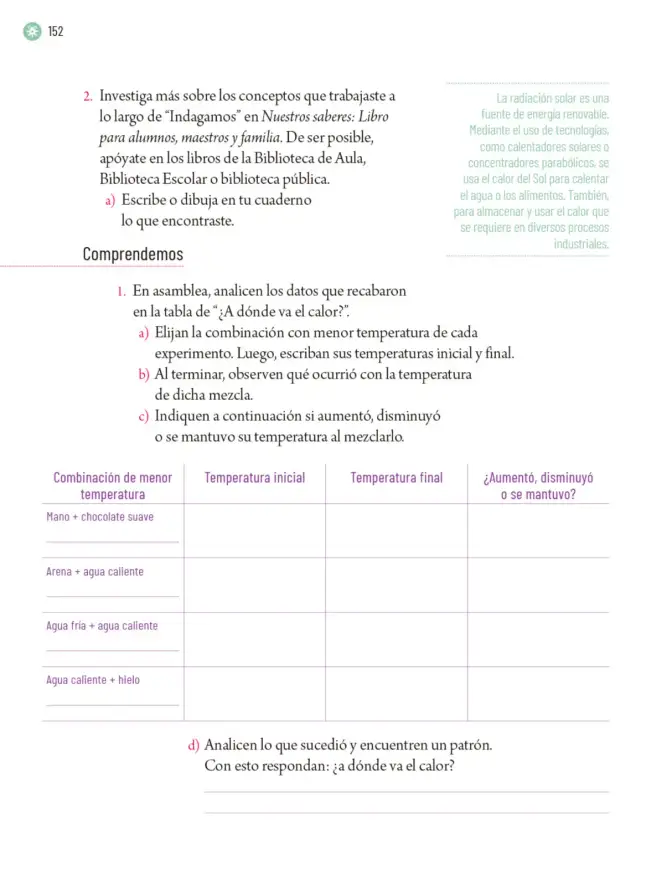 Página 155 de Proyectos Escolares. Libro de Educación Primaria Grado 5° Ciclo Escolar 2025 - 2026