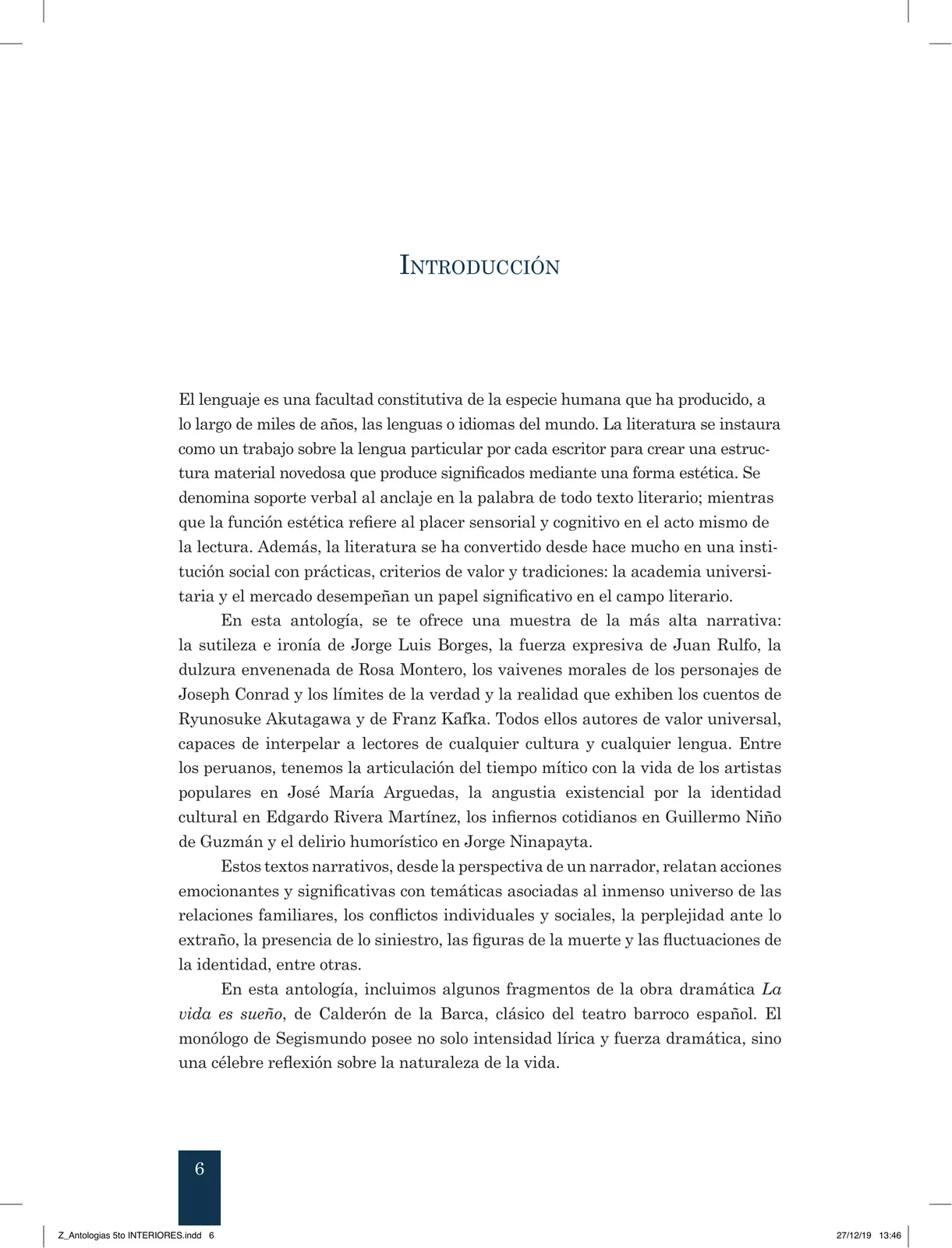 Página 8 de Antología literaria 5 · 2019