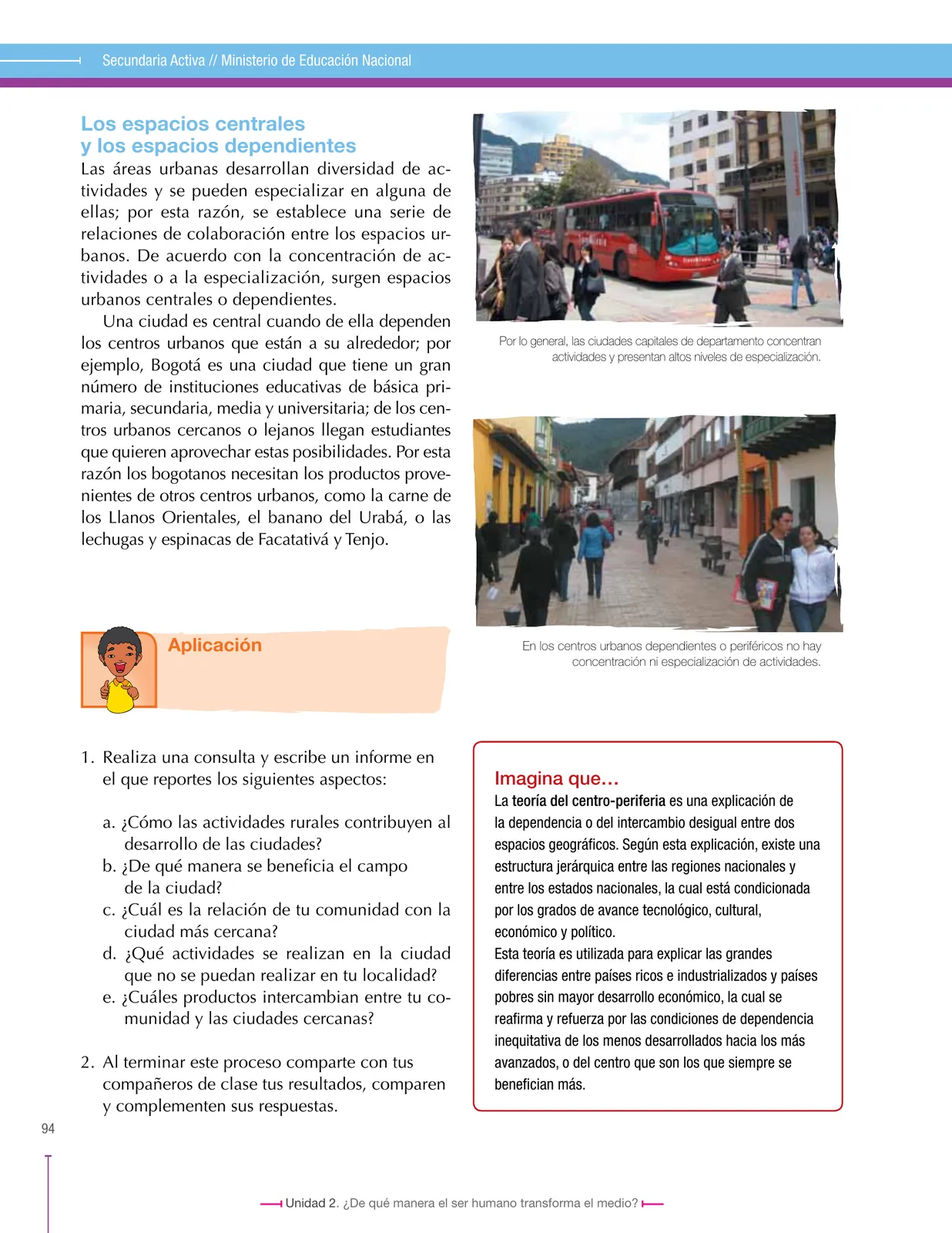 Página 94 de Ciencias Sociales 6° · Secundaria Activa