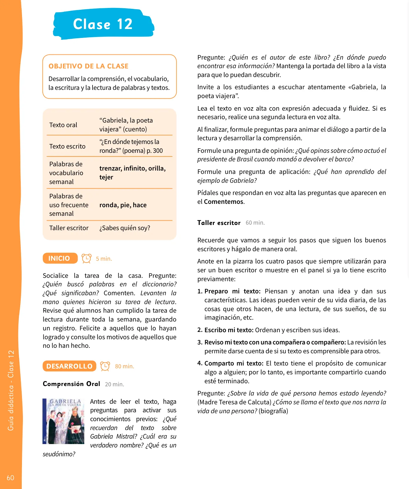 Página 61 de Lenguaje y Comunicación – Segundo Básico – Texto del Estudiante MINEDUC – Descargar PDF · 2024
