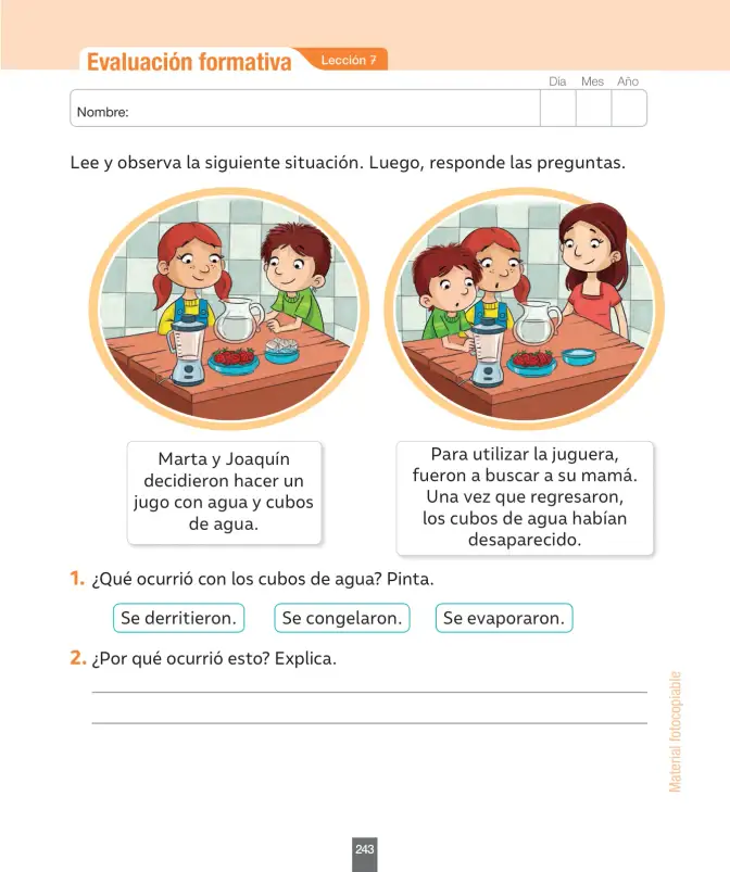 Página 52 de Ciencias Naturales – Segundo Básico | Texto del Estudiante MINEDUC – Descargar PDF · 2024