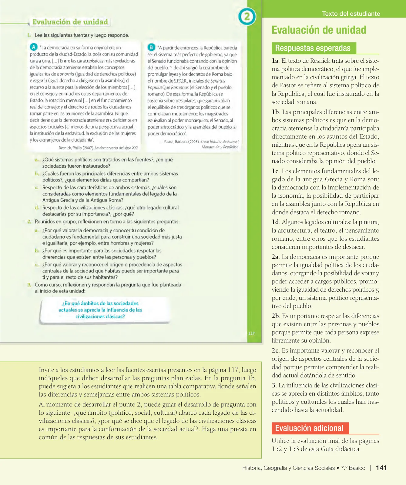 Miniatura página 142 de Historia, Geografía y Ciencias Sociales – Séptimo Básico | Texto del Estudiante MINEDUC – Descargar PDF · 2024