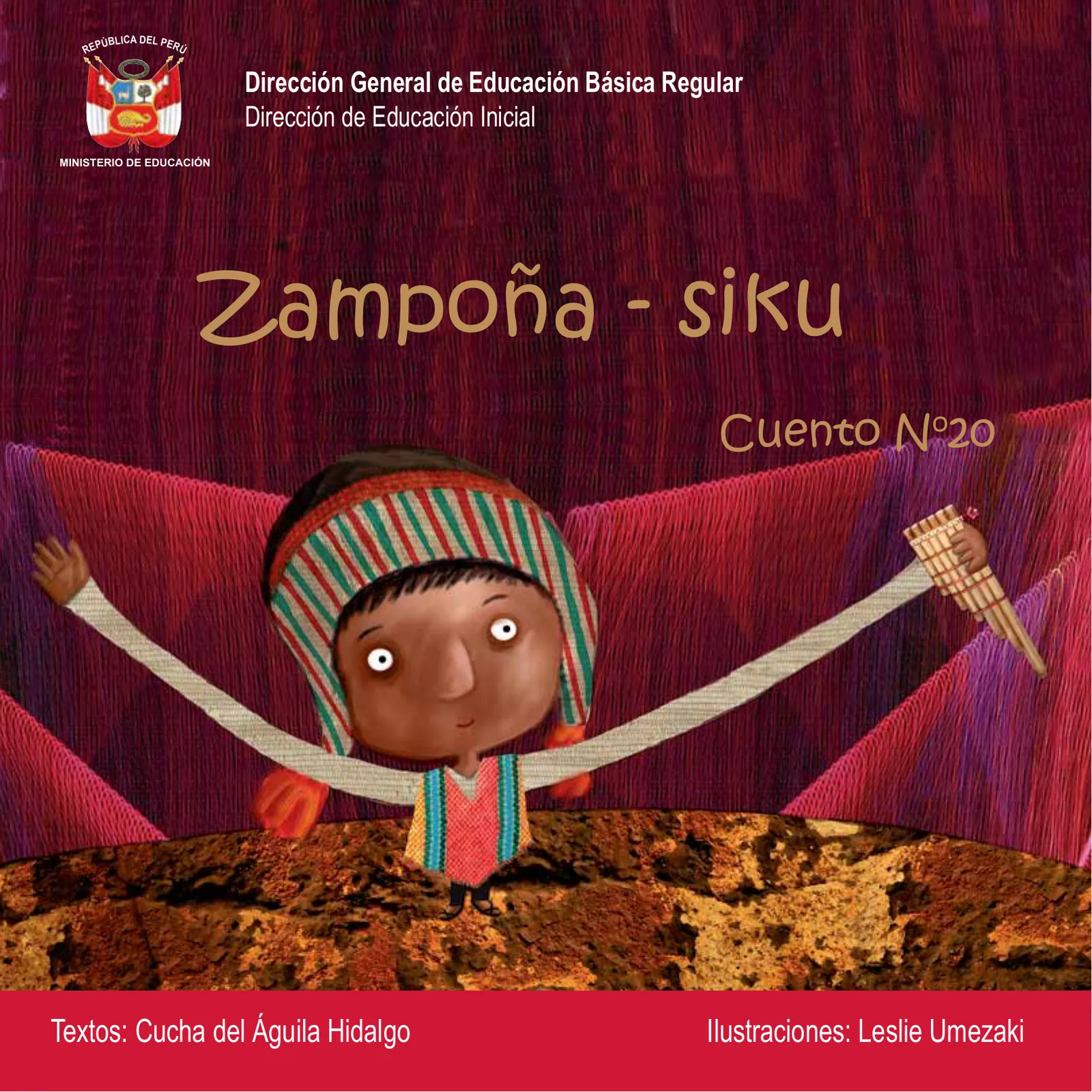 Portada de Zampoña, siku. Cuento No. 20 · 2011