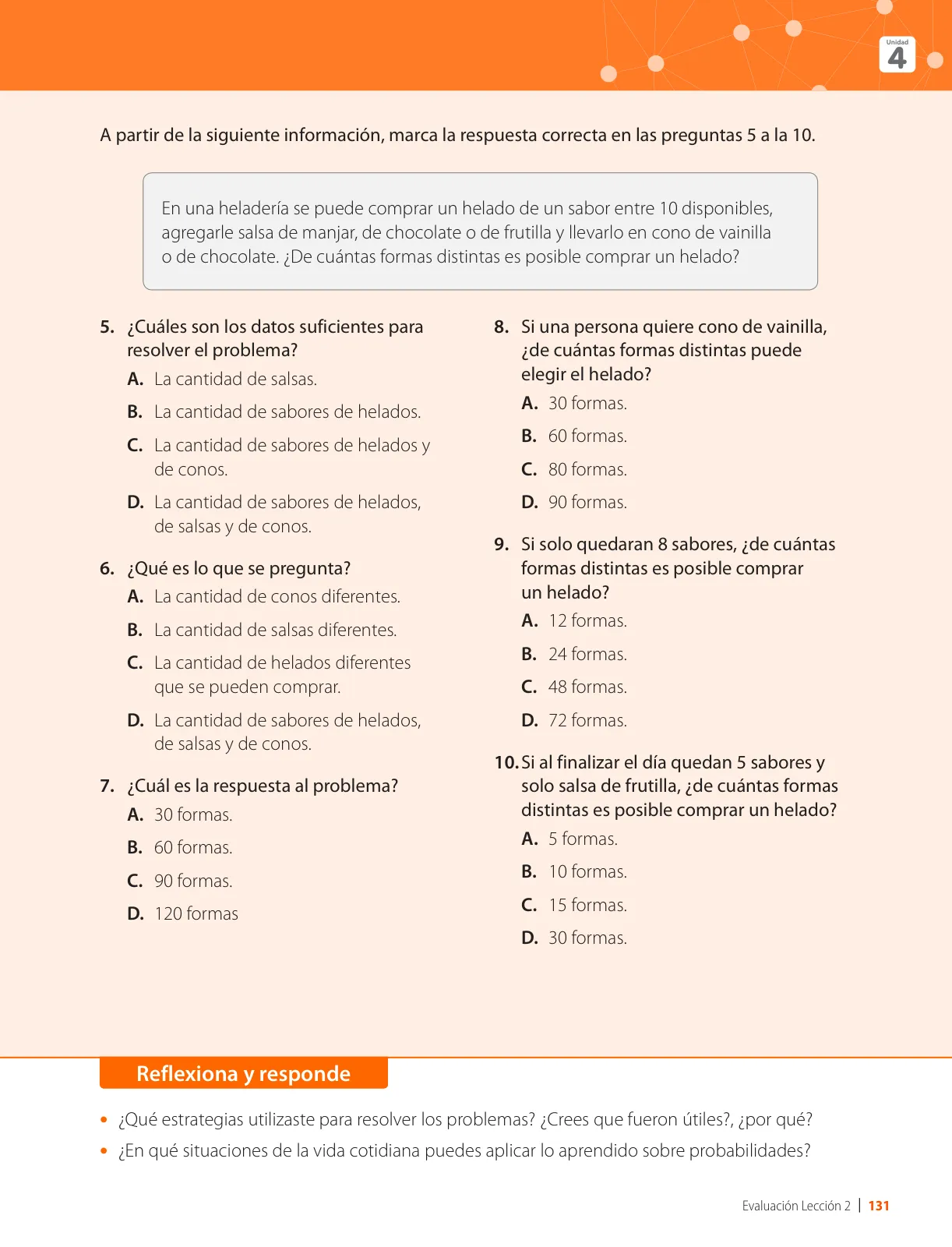 Miniatura página 133 de Matemática – Octavo Básico | Texto del Estudiante MINEDUC – Descargar PDF · 2024