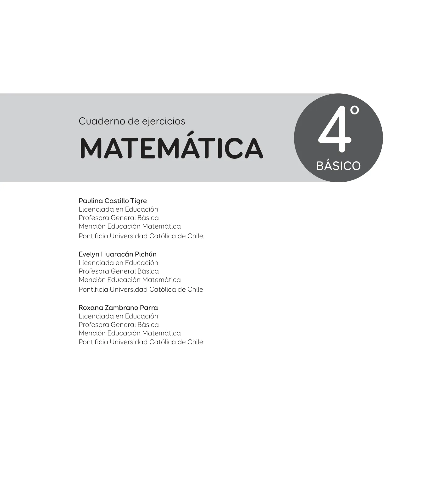 Página 2 de Matemática – Cuarto Básico | Texto del Estudiante MINEDUC – Descargar PDF · 2024