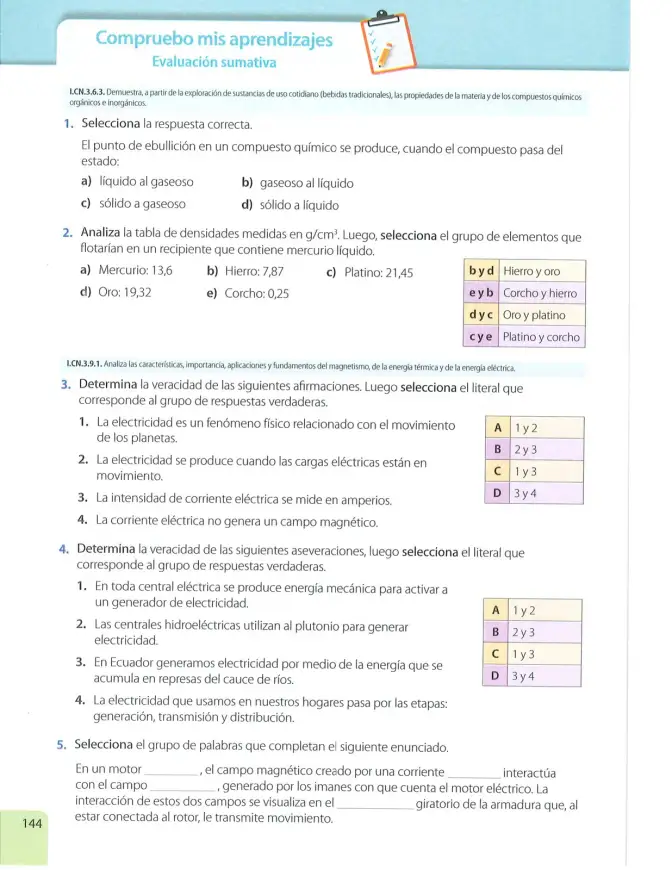 Página 143 de Ciencias Naturales 7° · 2025