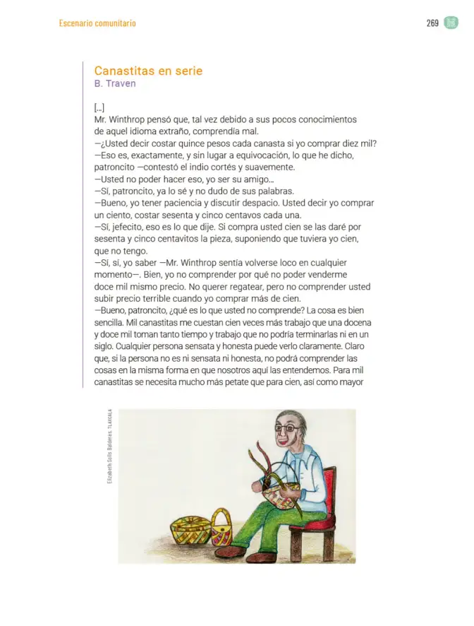 Página 272 de Proyectos Comunitarios. Libro de Educación Primaria Grado 6° Ciclo Escolar 2025 - 2026