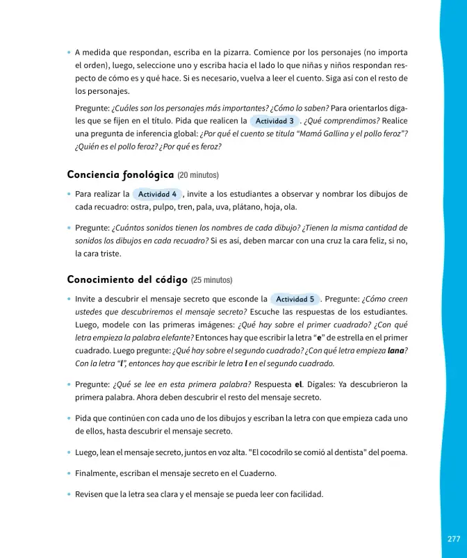 Página 278 de Lenguaje y Comunicación – Primero Básico | Texto del Estudiante MINEDUC – Descargar PDF · 2024