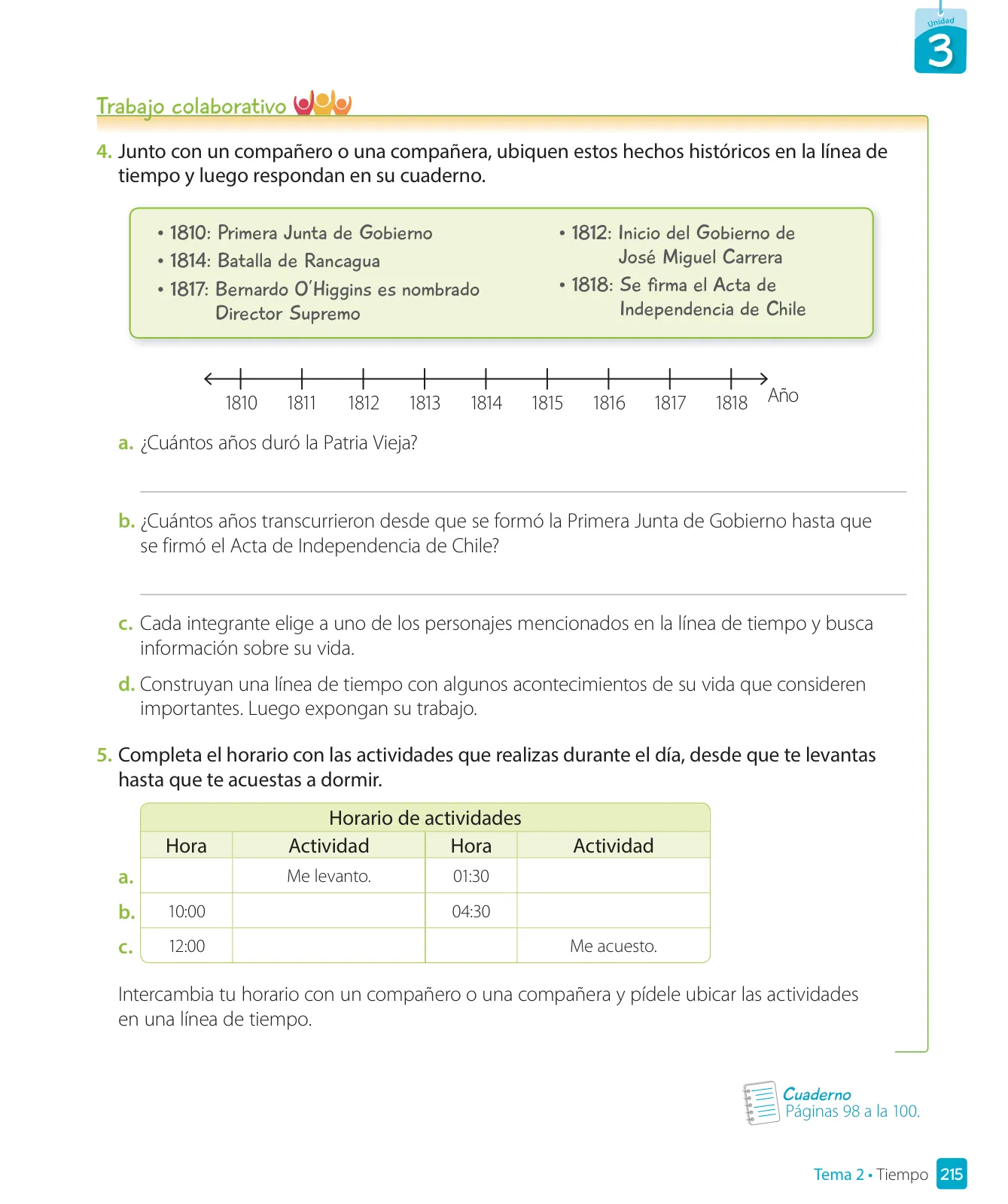 Miniatura página 217 de Matemática – Tercero Básico | Texto del Estudiante MINEDUC – Descargar PDF · 2024