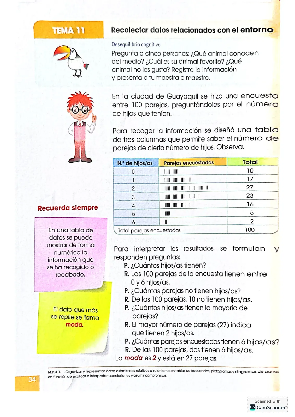 Miniatura página 34 de Matematica · 4 EGB · 2024