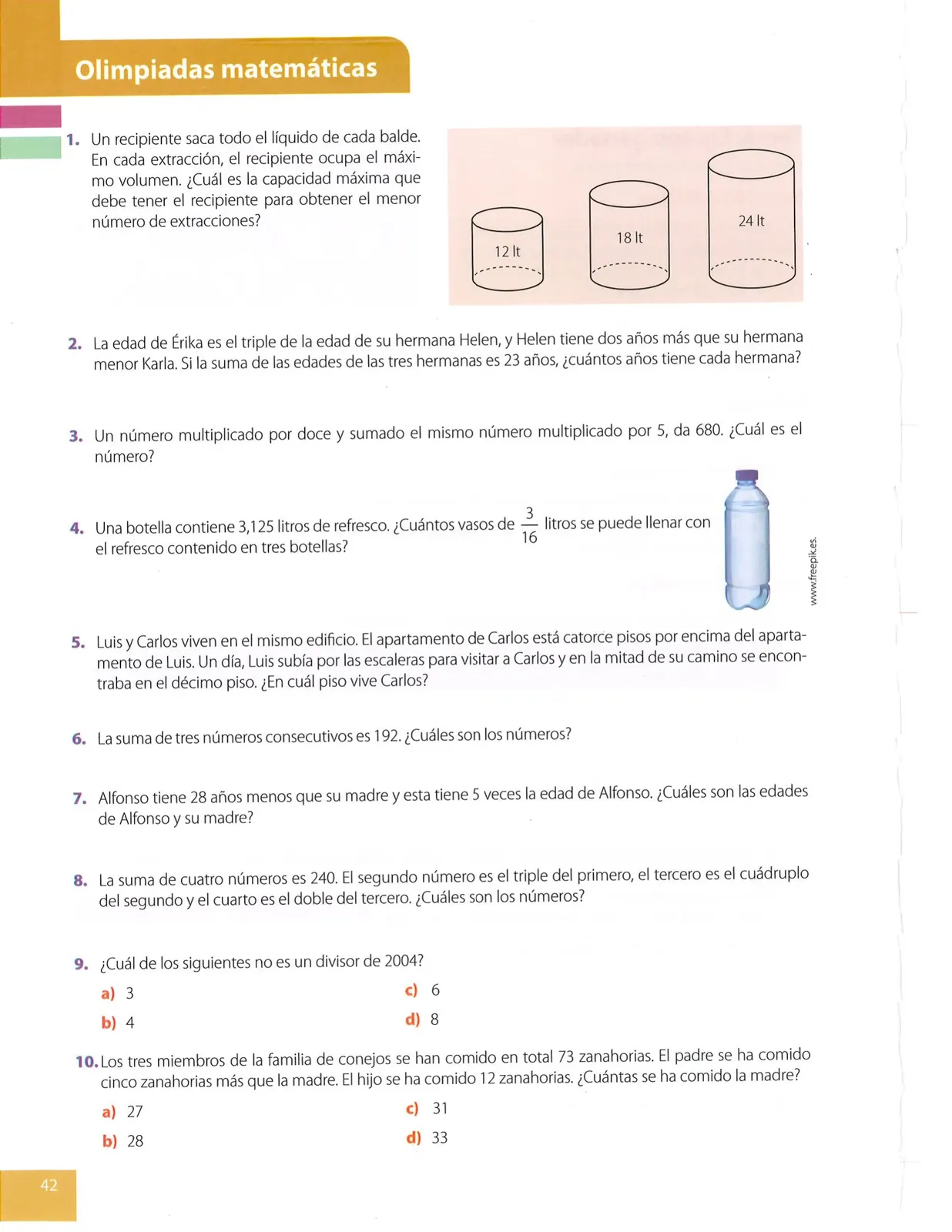 Miniatura página 42 de Matematica · 8 EGB · 2025