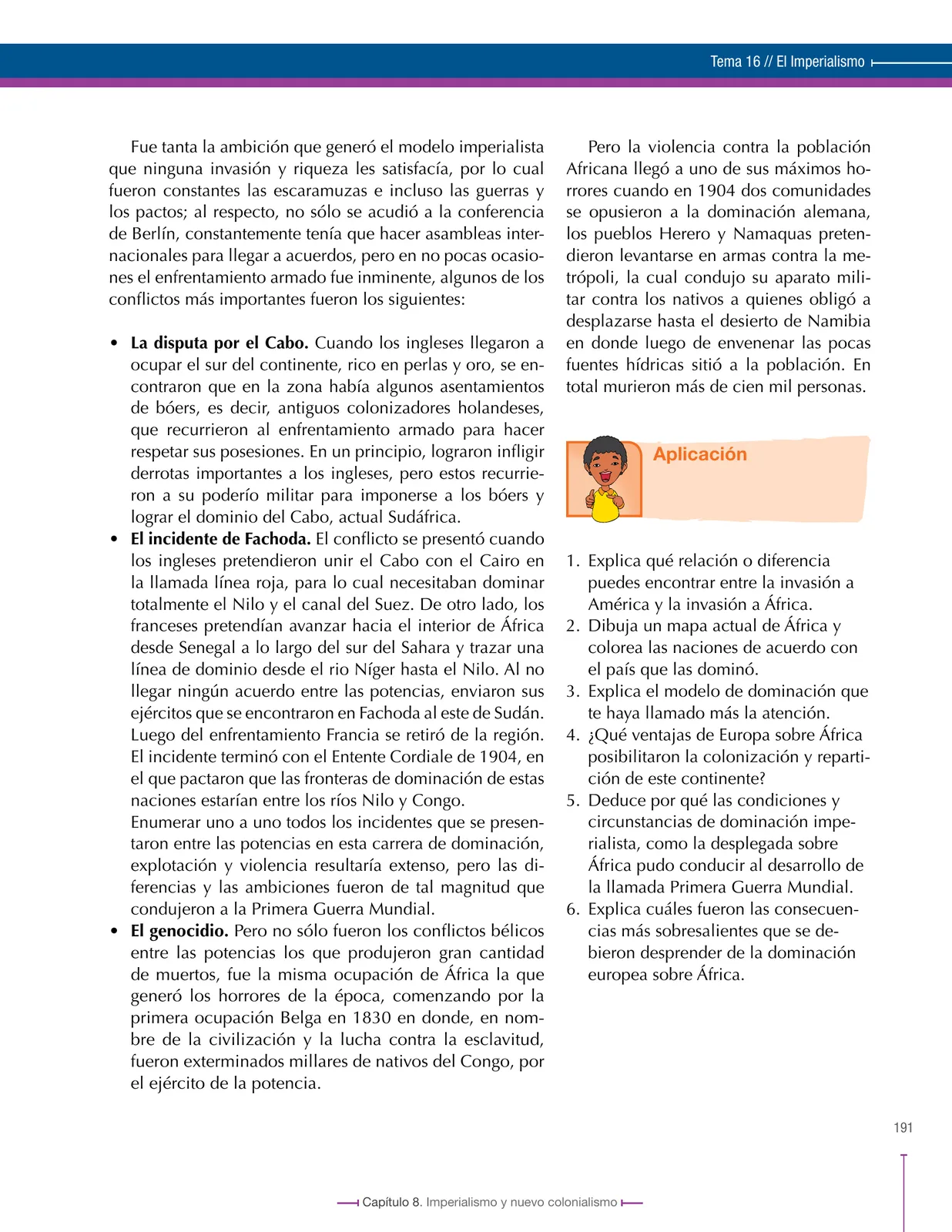 Página 191 de Ciencias Sociales 8° · Secundaria Activa