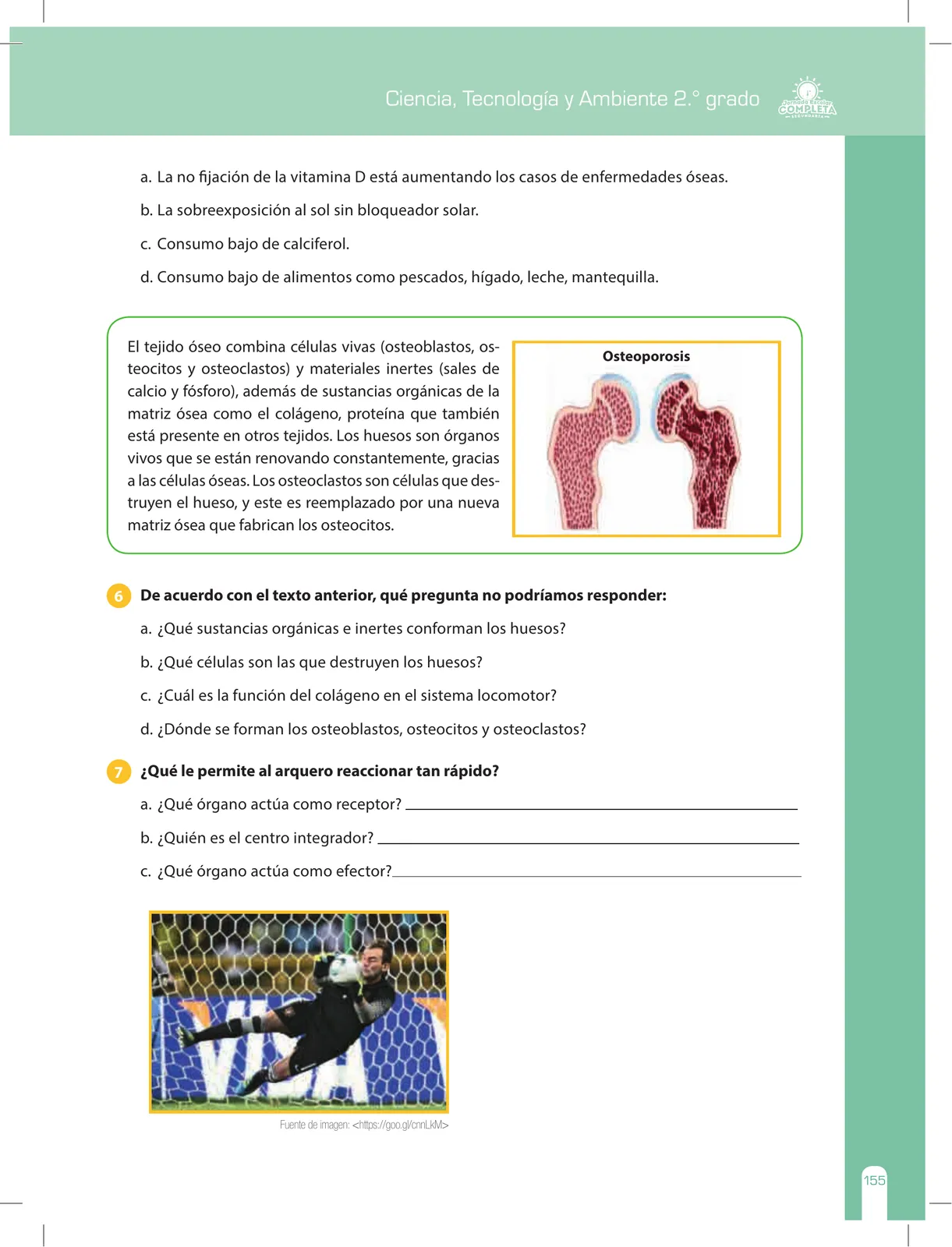 Miniatura página 155 de Ciencia, Tecnología y Ambiente 2 : cuaderno de reforzamiento pedagógico - JEC · 2016