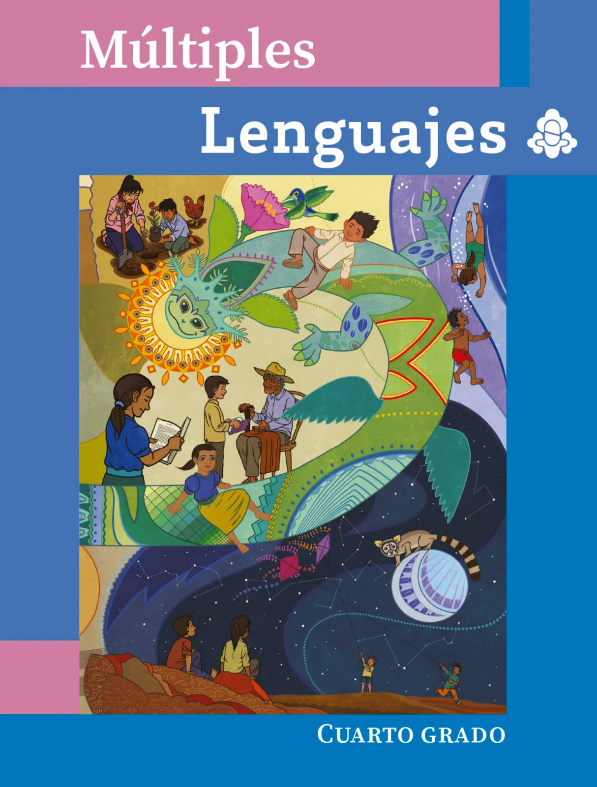 Miniatura página 1 de Múltiples lenguajes.   Libro de Educación Primaria Grado 4°  Ciclo Escolar 2025 - 2026