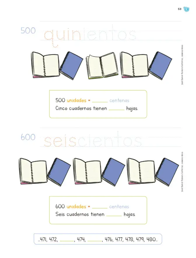 Página 54 de Múltiples lenguajes. Trazos y números. Libro de Educación Primaria Grado 2° Ciclo Escolar 2025 - 2026