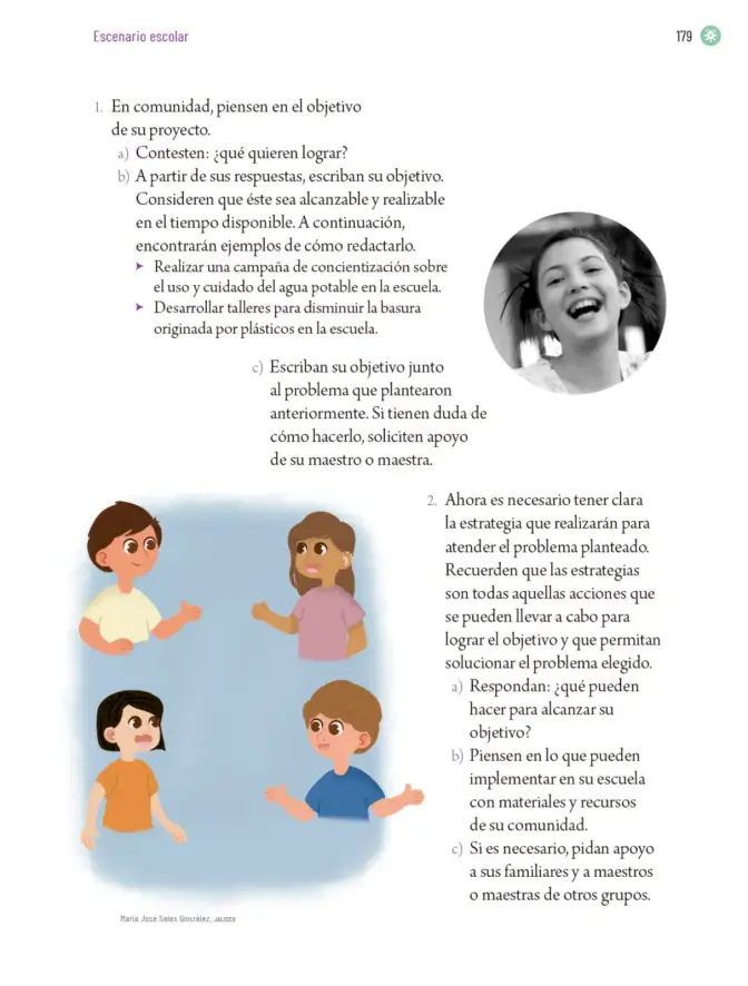Página 182 de Proyectos Escolares. Libro de Educación Primaria Grado 6° Ciclo Escolar 2025 - 2026