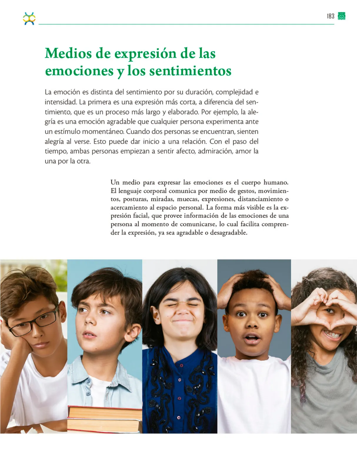 Página 184 de Colección Ximhai. De lo humano y lo comunitario.   Libro de Educación Telesecundaria Grado 1°  Ciclo Escolar 2025 - 2026