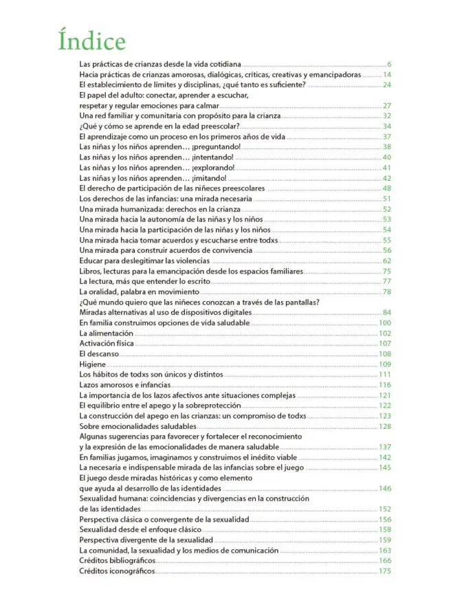 Página 5 de Crianza para la libertad. Libro para las familias. Fase 2 Libro de Educación Preescolar Grado 1°, 2°, 3° Ciclo Escolar 2025 - 2026