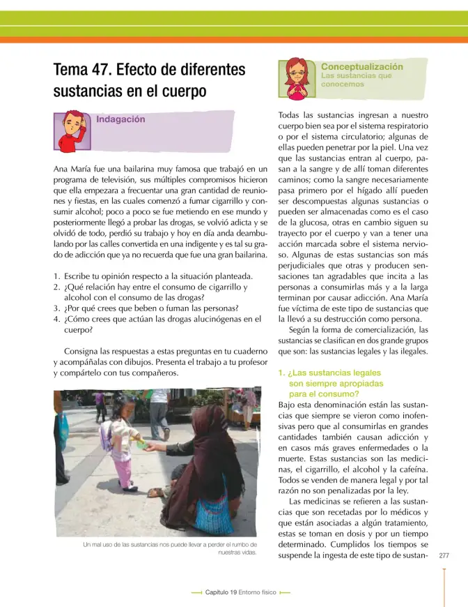 Página 277 de Ciencias Naturales 8° · Secundaria Activa