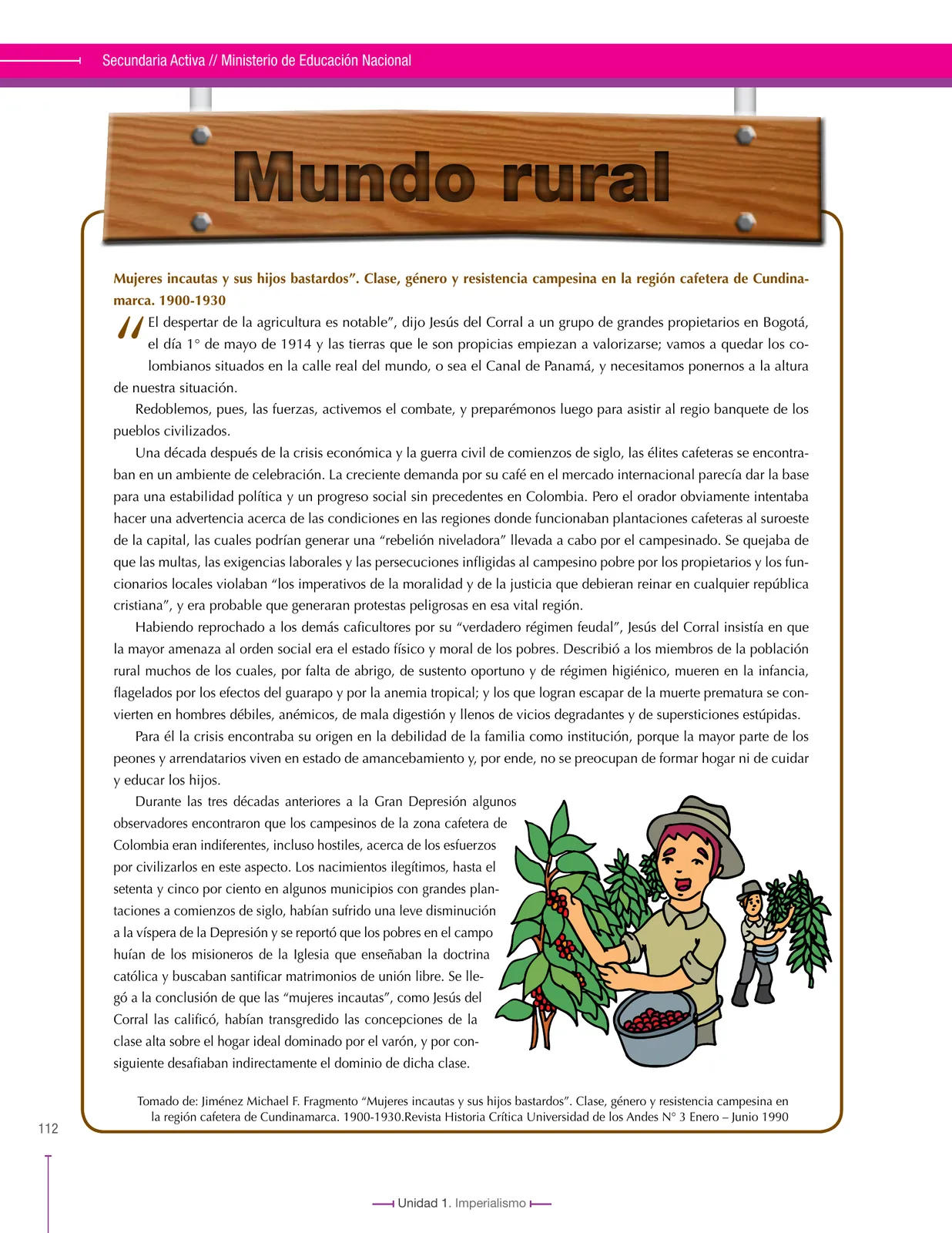 Miniatura página 112 de Ciencias Sociales 9° · Secundaria Activa