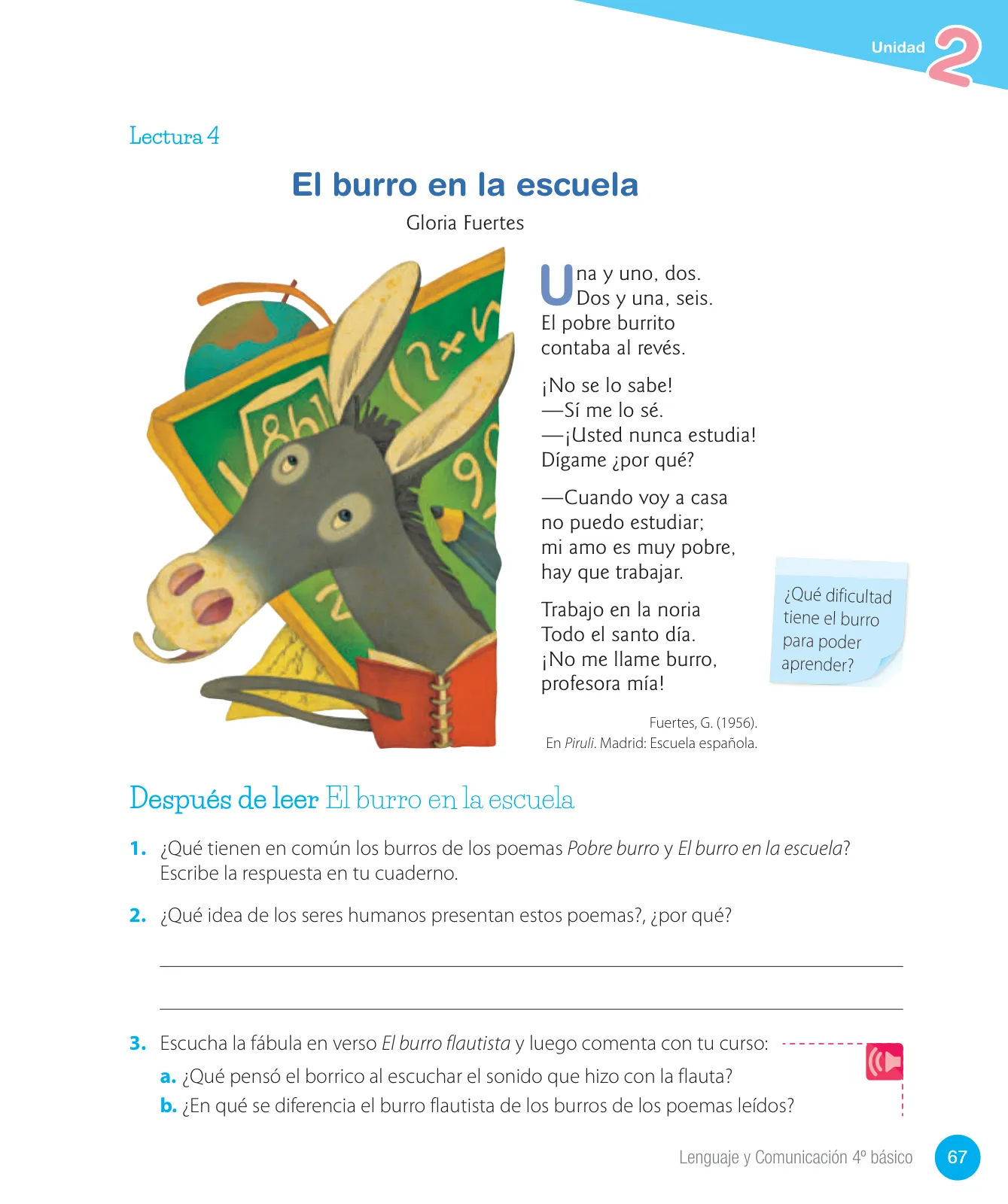 Página 69 de Lenguaje y Comunicación – Cuarto Básico | Texto del Estudiante MINEDUC – Descargar PDF · 2024