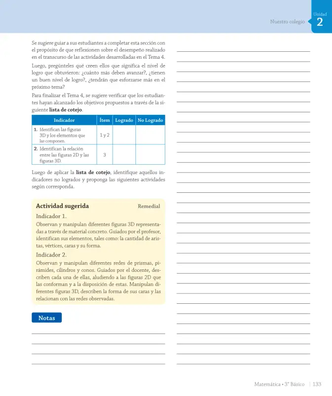 Página 135 de Matemática – Tercero Básico | Texto del Estudiante MINEDUC – Descargar PDF · 2024