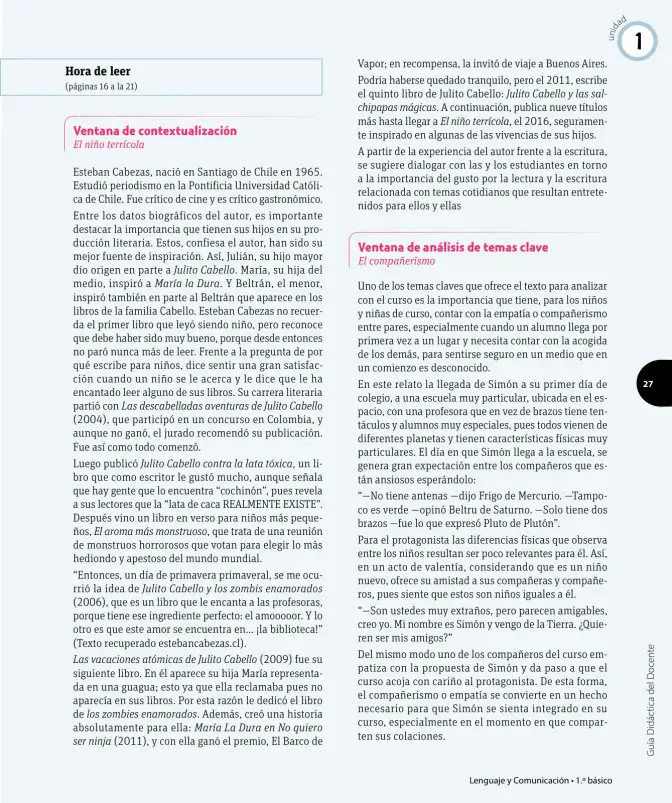 Página 38 de Lenguaje y Comunicación – Primero Básico | Texto del Estudiante MINEDUC – Descargar PDF · 2024