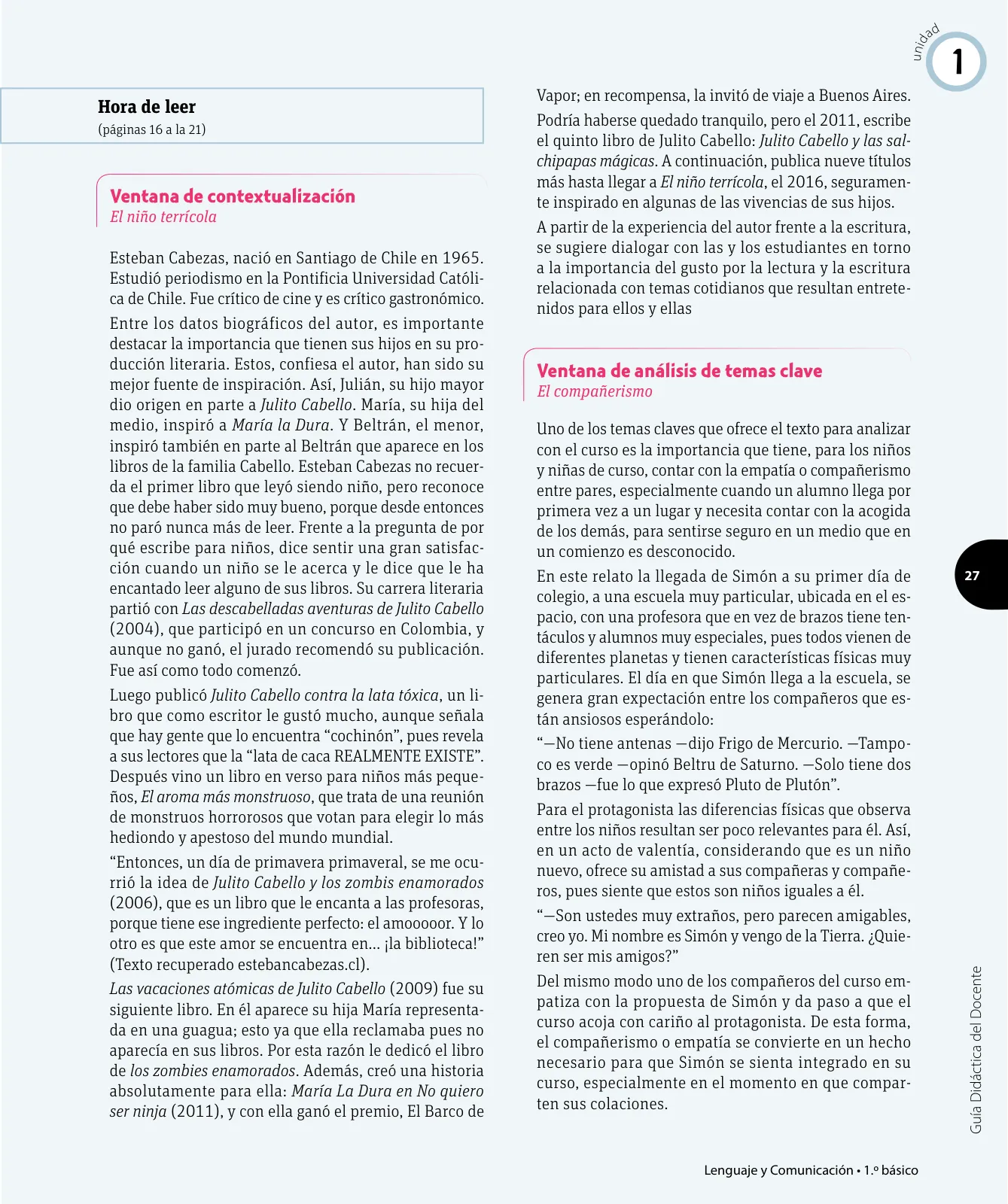 Miniatura página 38 de Lenguaje y Comunicación – Primero Básico | Texto del Estudiante MINEDUC – Descargar PDF · 2024