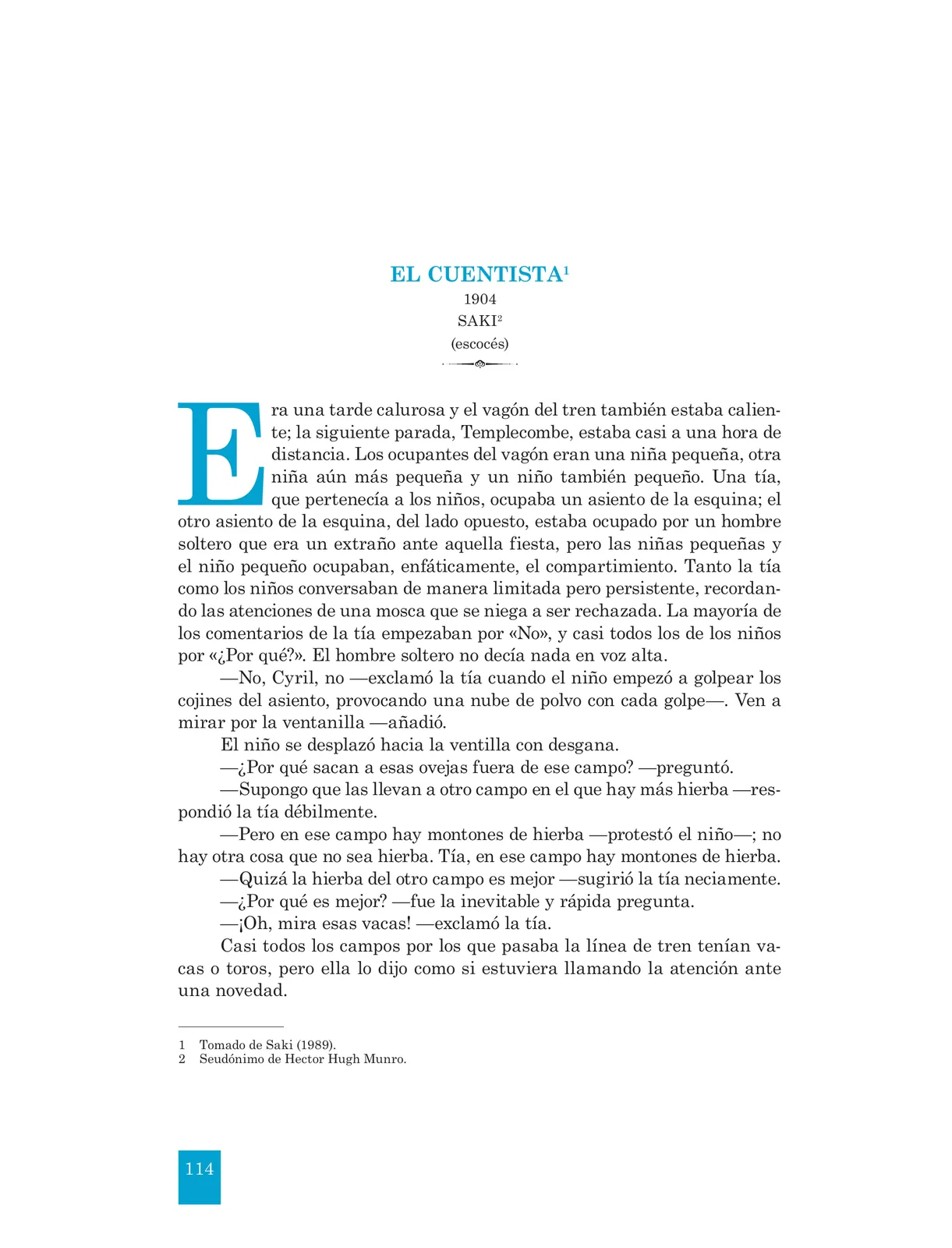 Página 116 de Antología literaria 1 · 2019