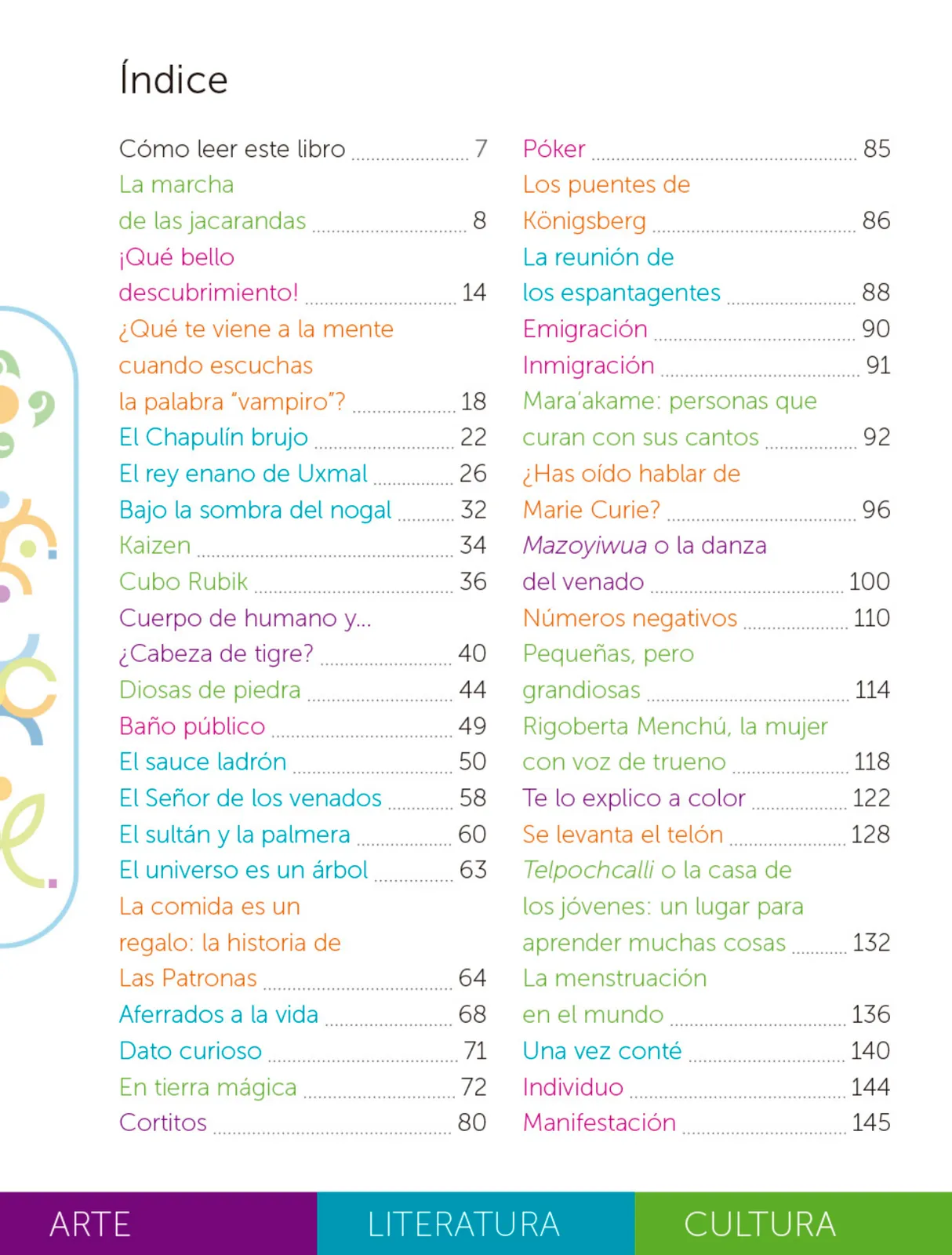 Página 5 de Múltiples lenguajes. Libro de Educación Primaria Grado 6° Ciclo Escolar 2025 - 2026